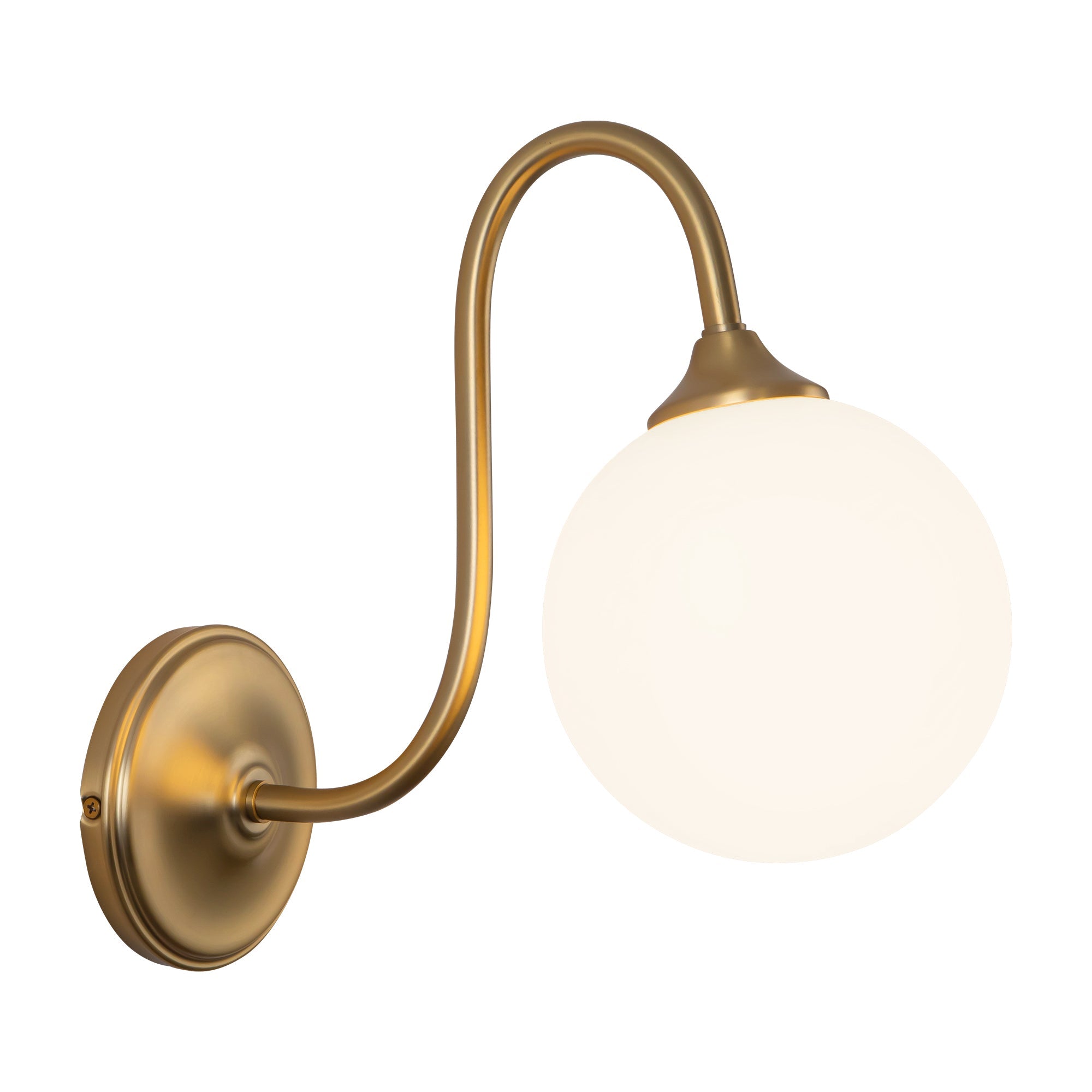 Bancroft 6-in Wall/Vanity Light — Brushed Gold