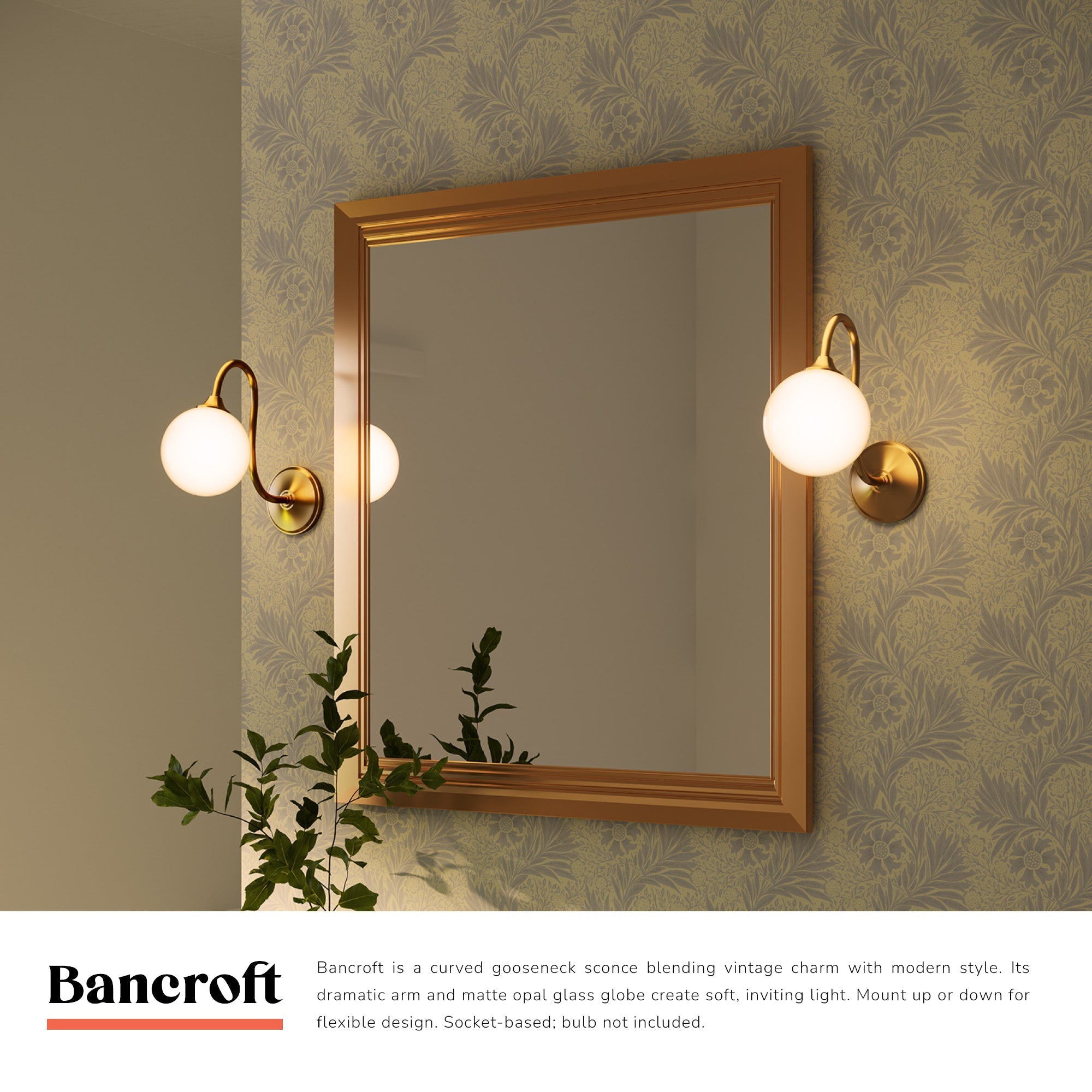 Bancroft 6-in Wall/Vanity Light