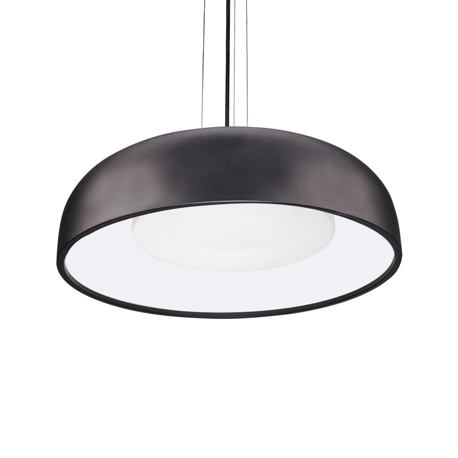 Beacon 20-in Pendant — Black [5 Selectable Color Temperatures]