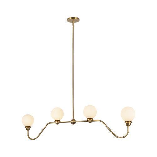 Beckett 48-in Linear Pendant — Brushed Gold