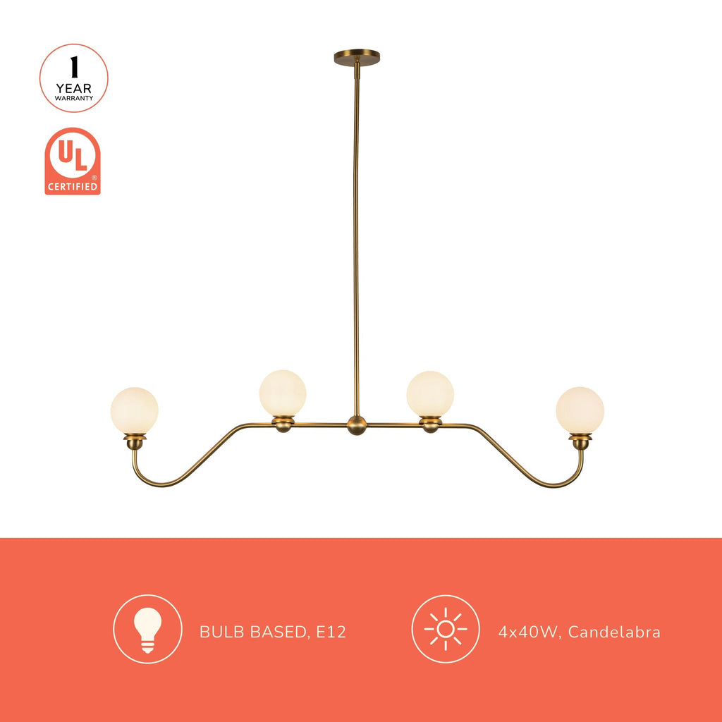 Beckett 48-in Linear Pendant