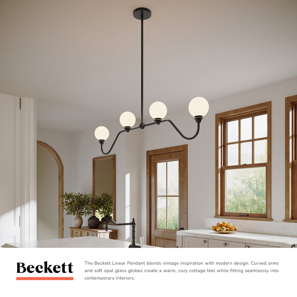 Beckett 48-in Linear Pendant