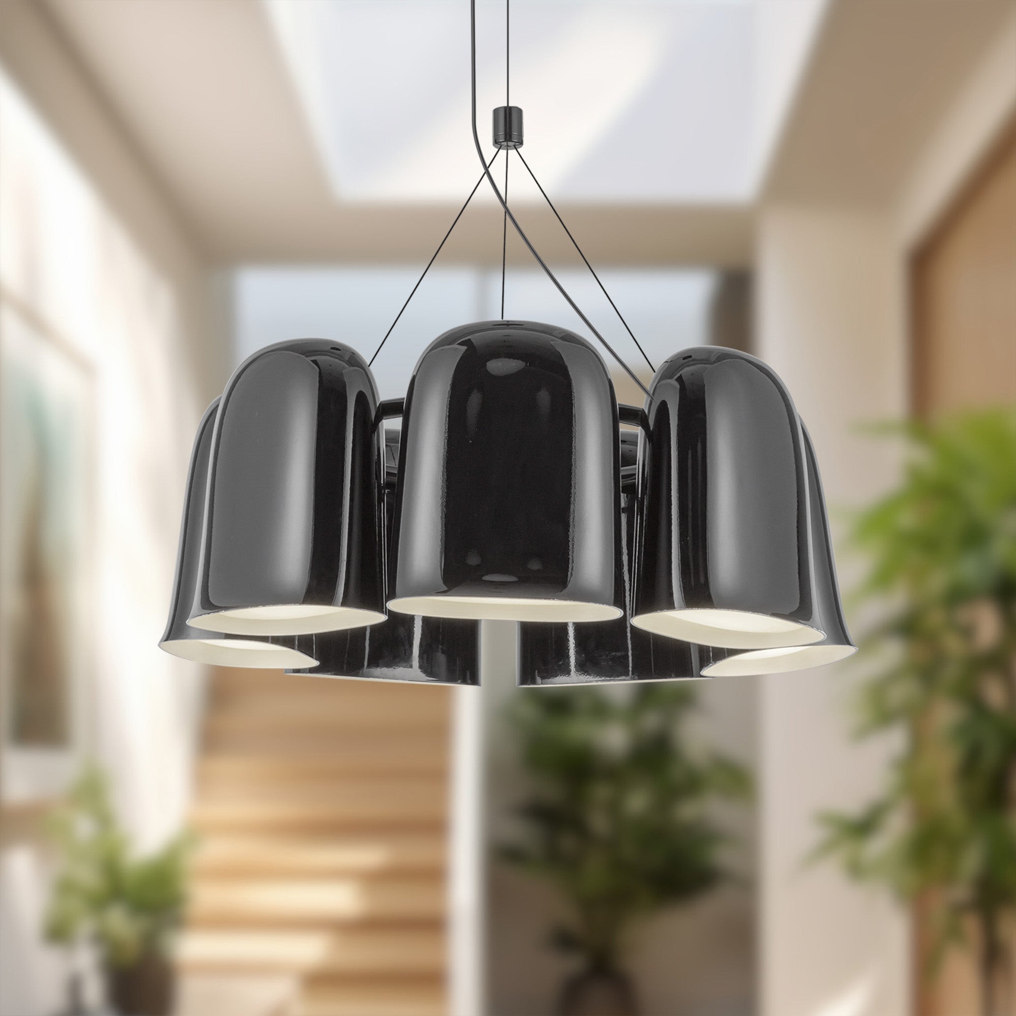 Bell 20-in Chandelier