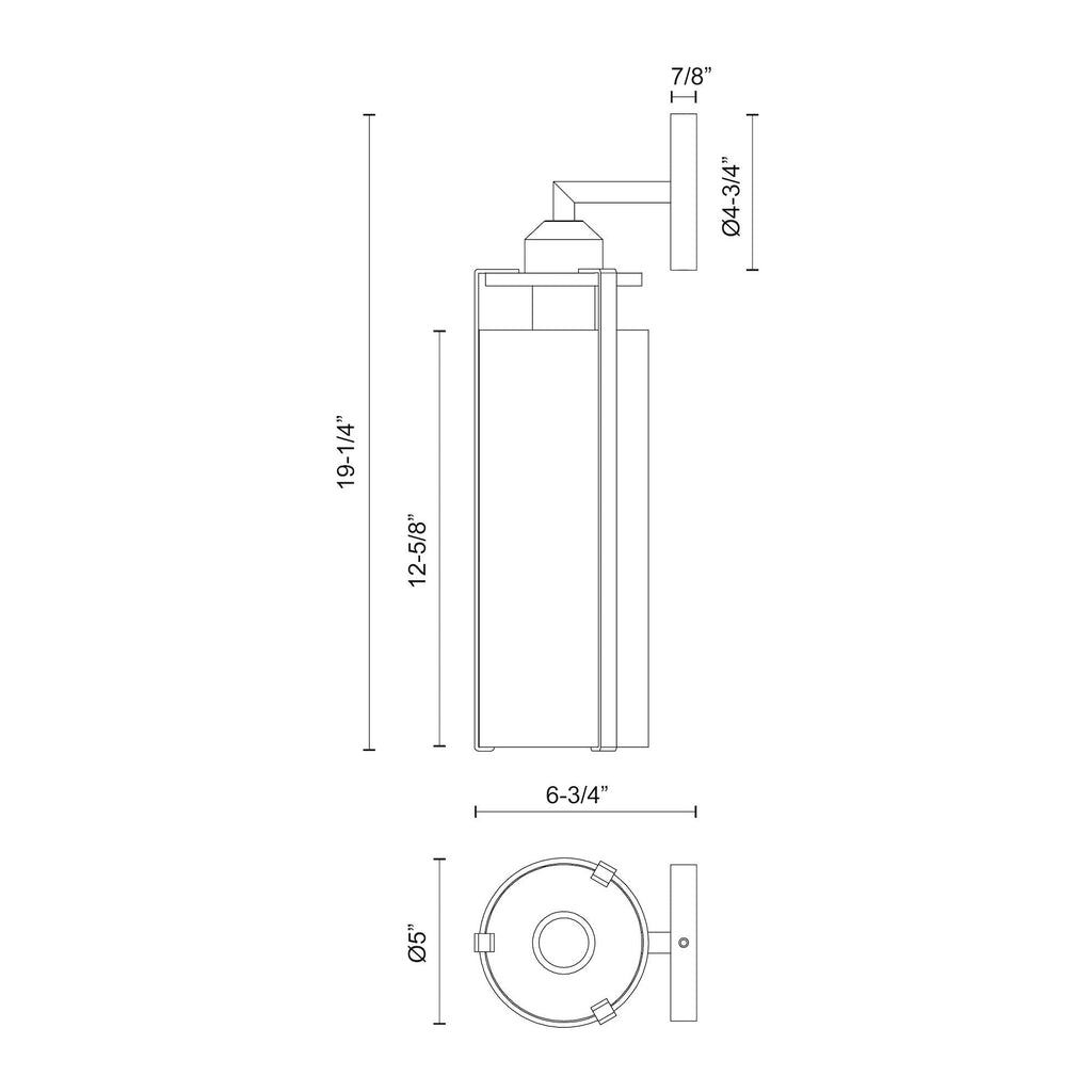 Belmont 5-in Wall/Vanity Light