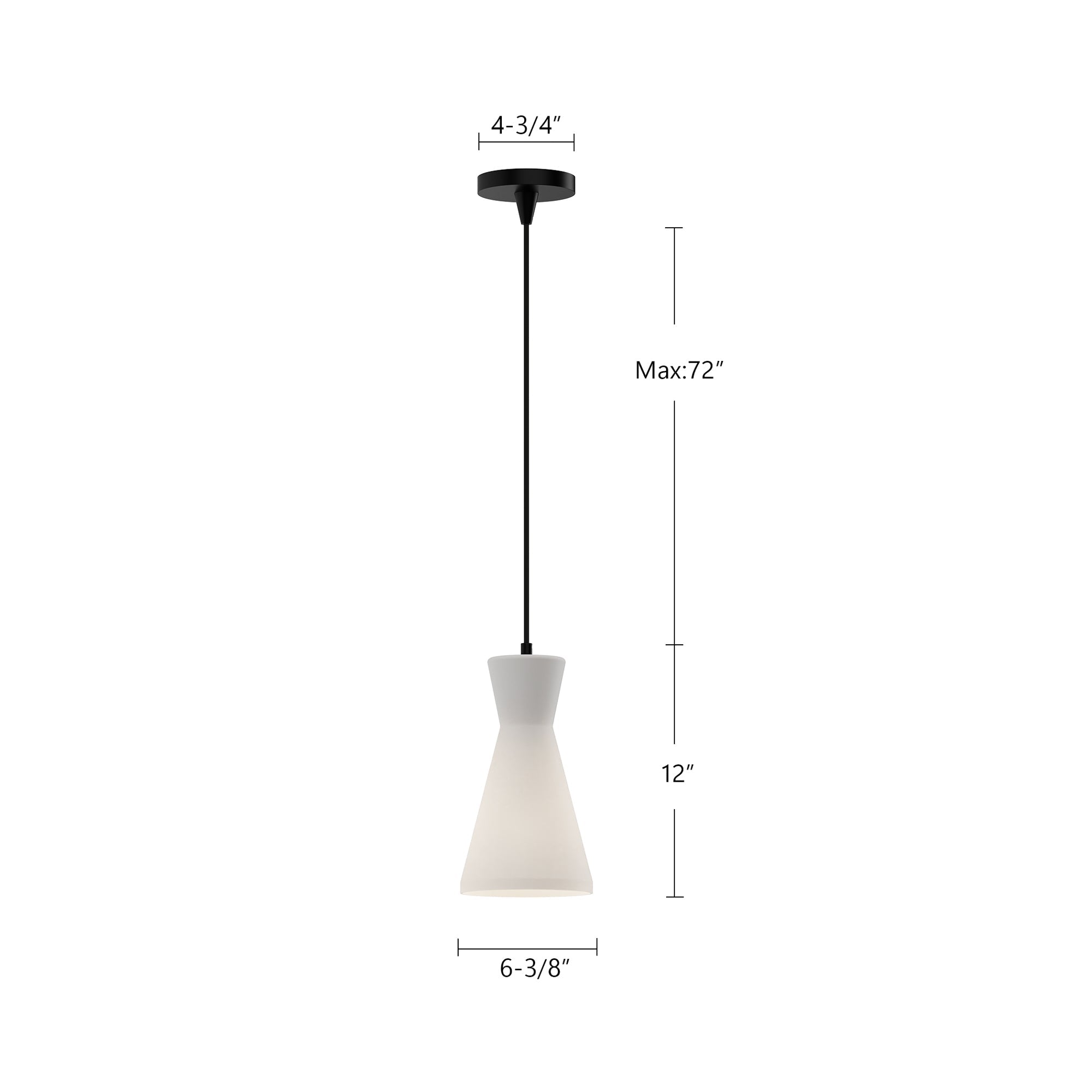 Betty 6-in Pendant