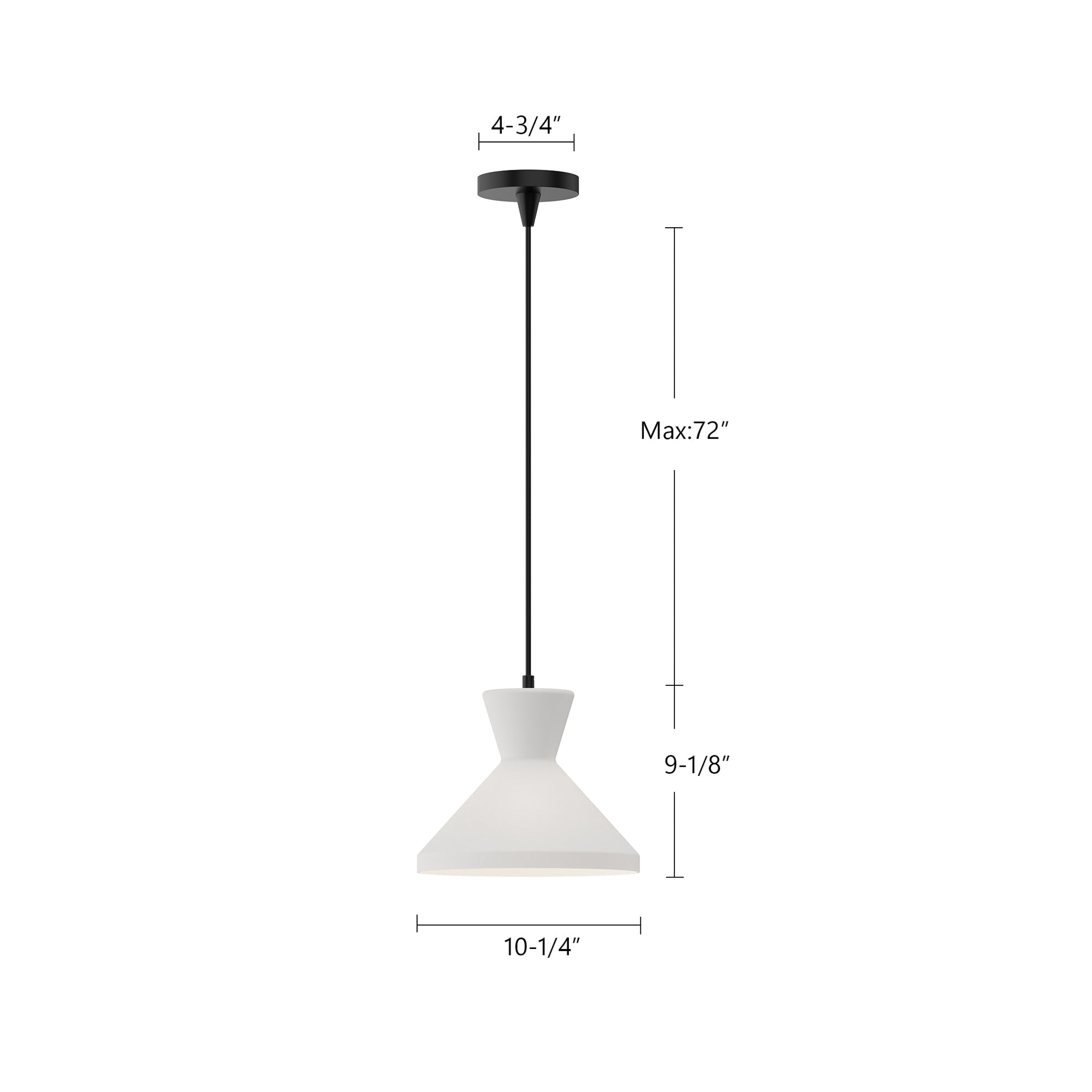 Betty 10-in Pendant