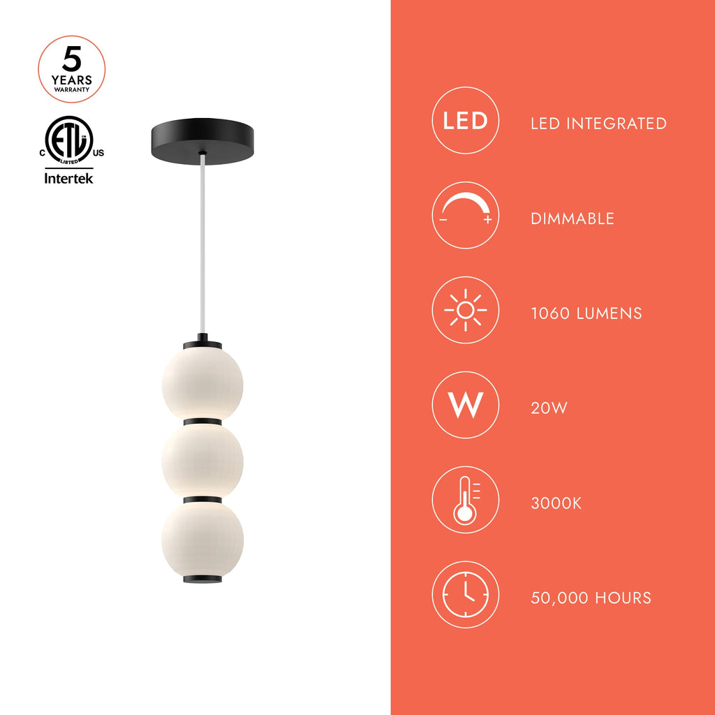 Bijou 7-in Pendant
