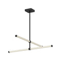 Blade 32-in Chandelier — Black