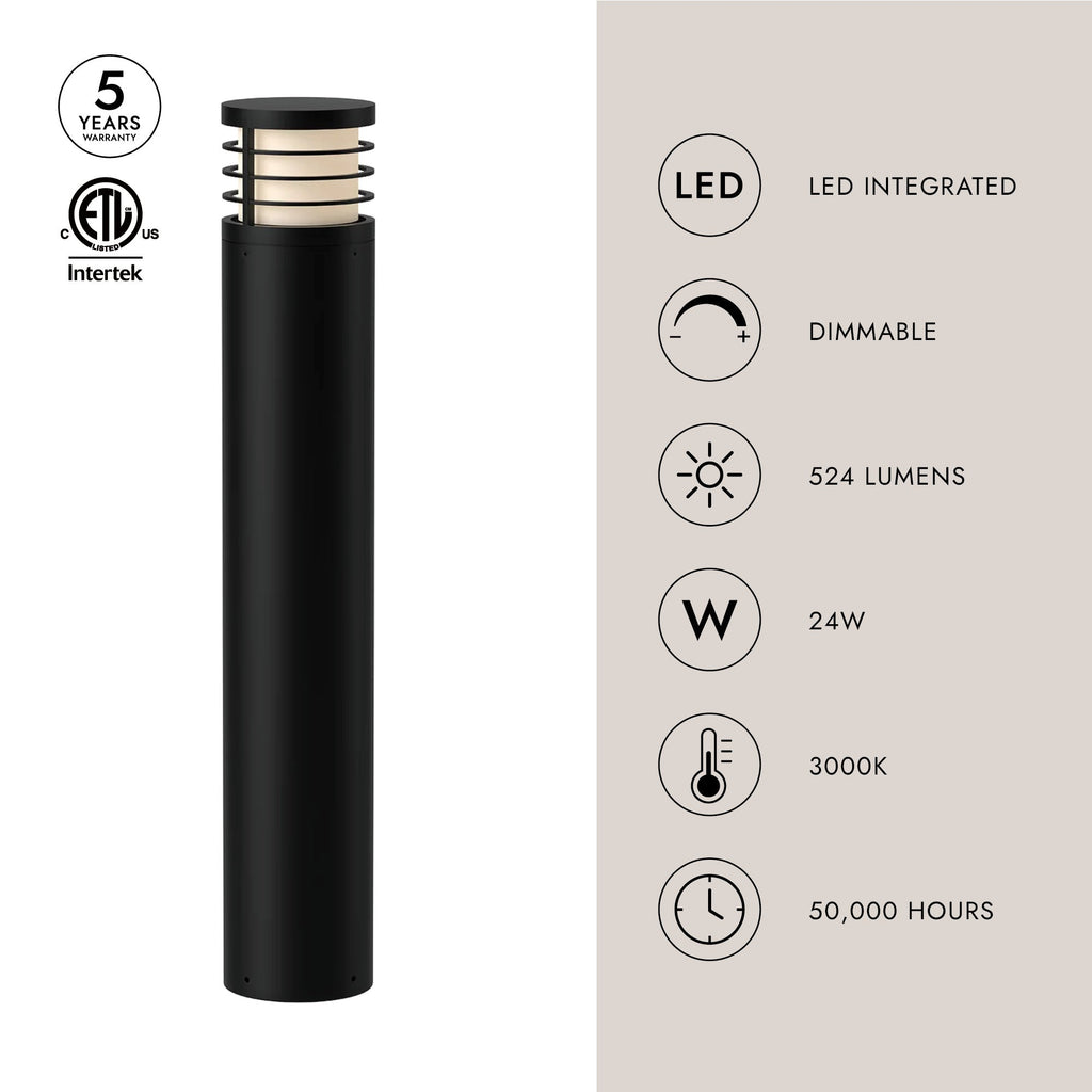 Blaine 37-in Exterior Bollard