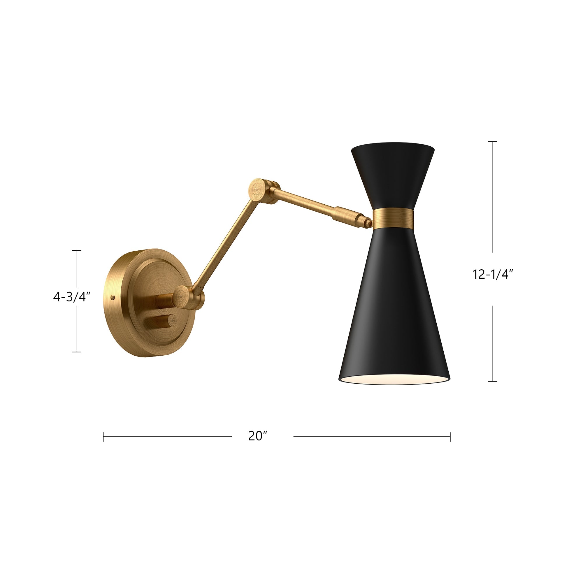 Blake 5-in Wall/Vanity Light