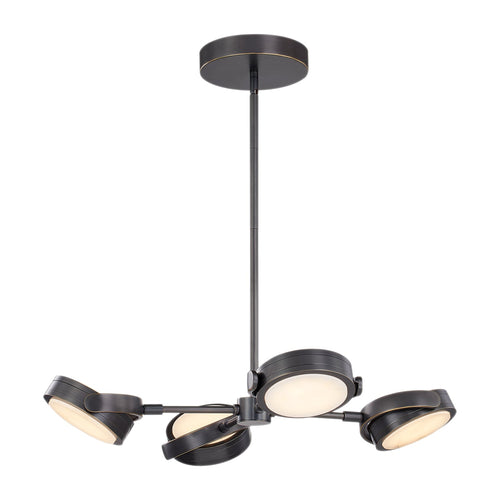 Blanco 28-in Pendant — Urban Bronze/Alabaster