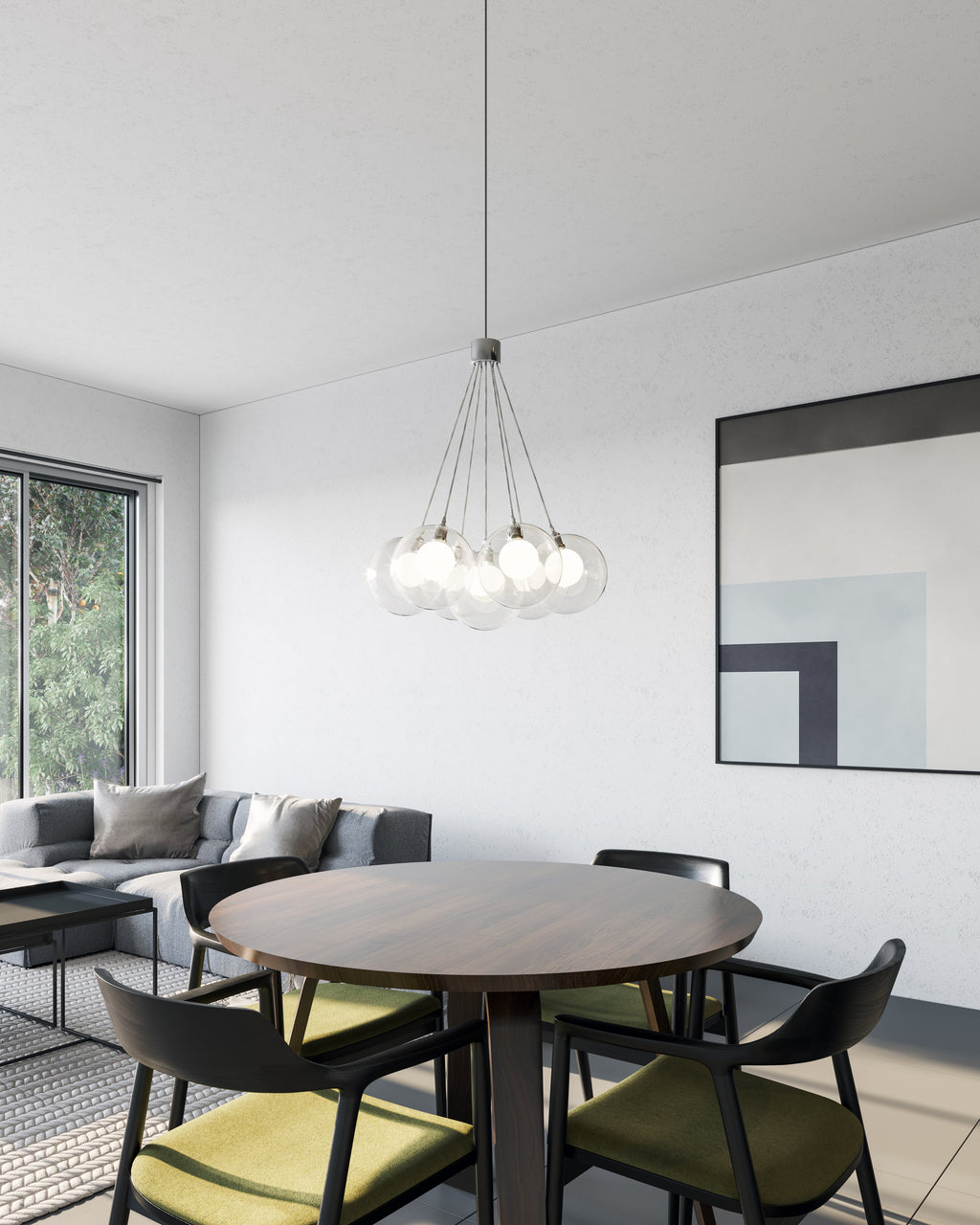 Bolla 17-in Chandelier