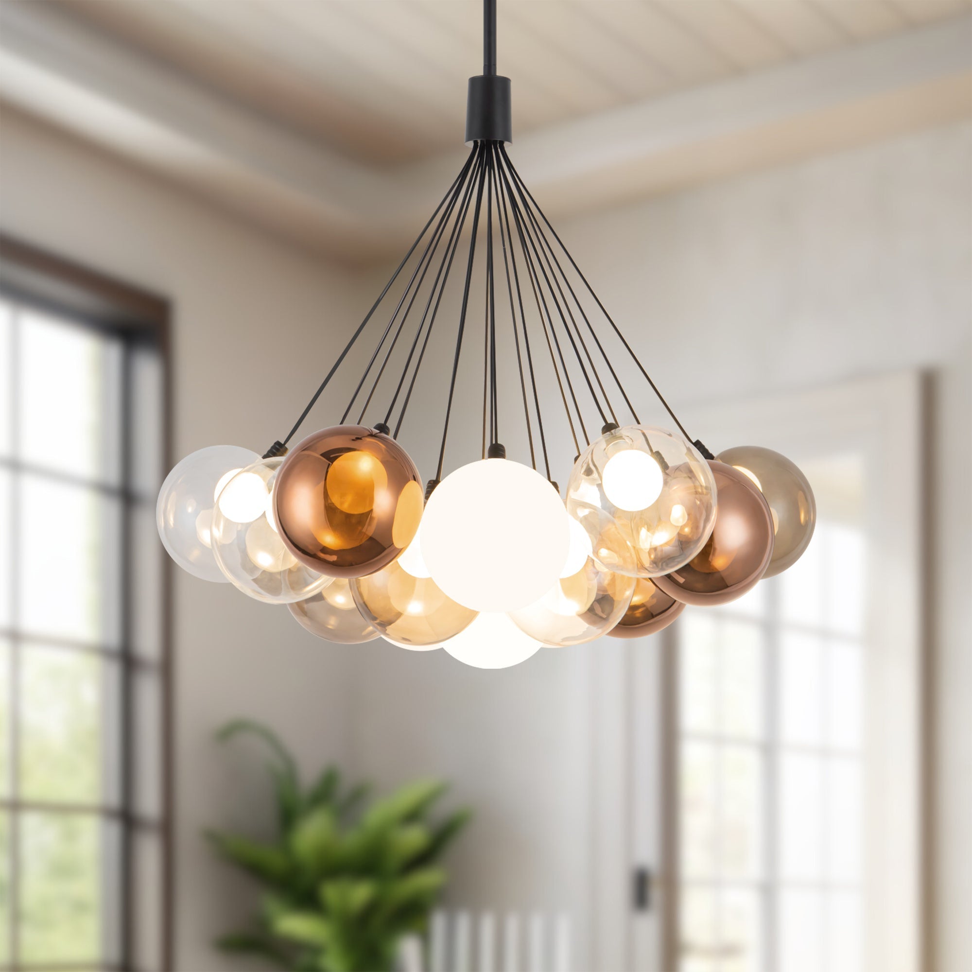 Bolla 28-in Chandelier