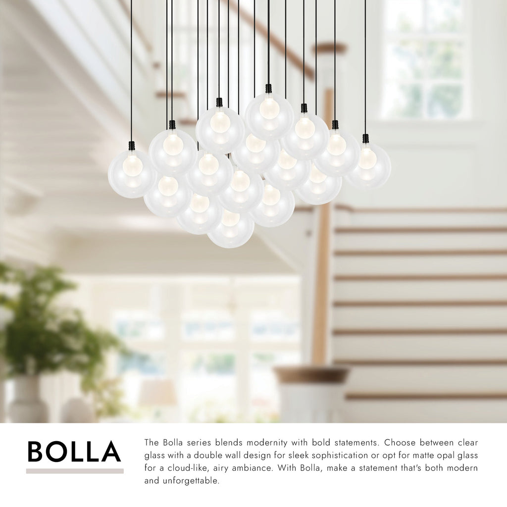 Bolla 6-in 16 Head Multi Pendant