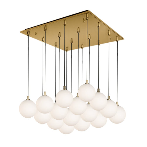 Bolla 6-in 16 Head Multi Pendant