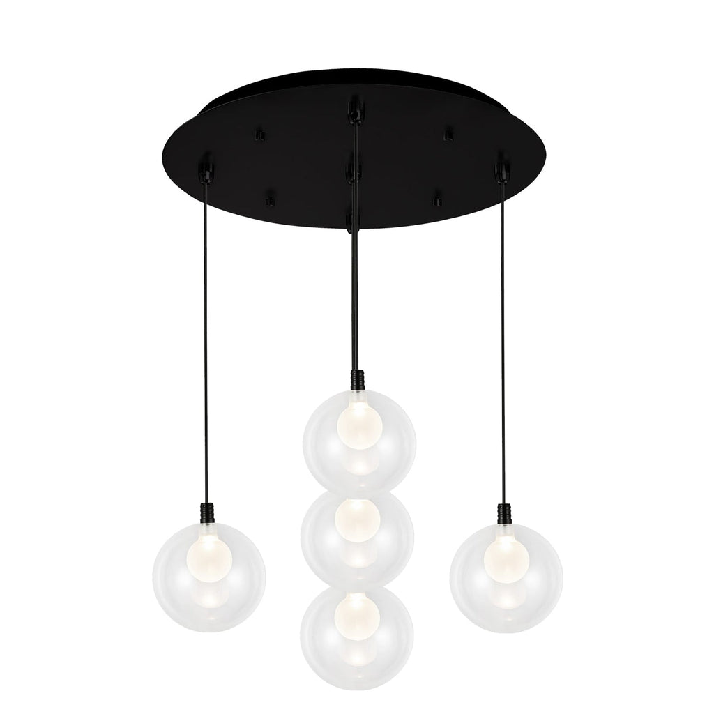 Bolla 6-in 5 Head Multi Pendant