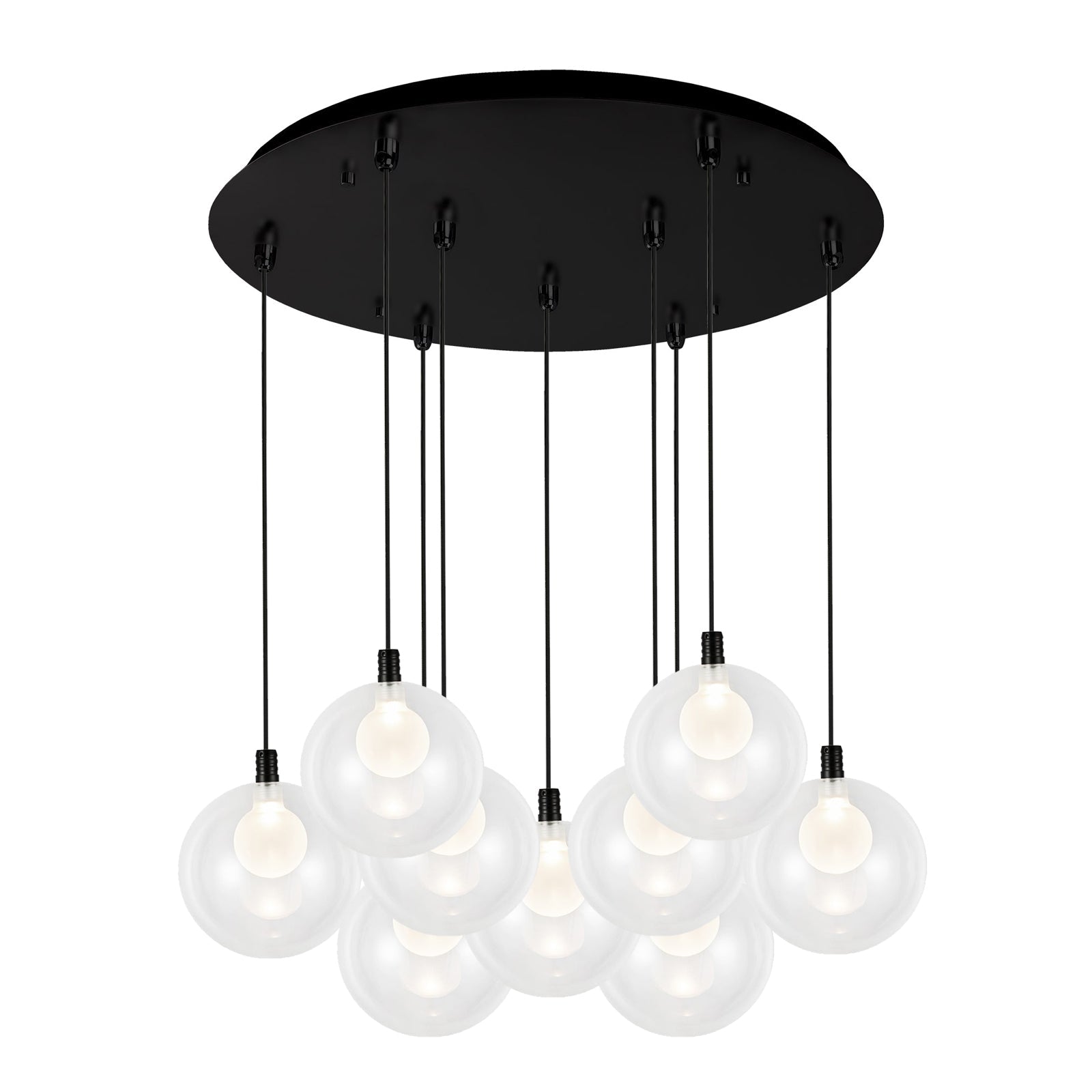 Bolla 6-in 9 Head Multi Pendant