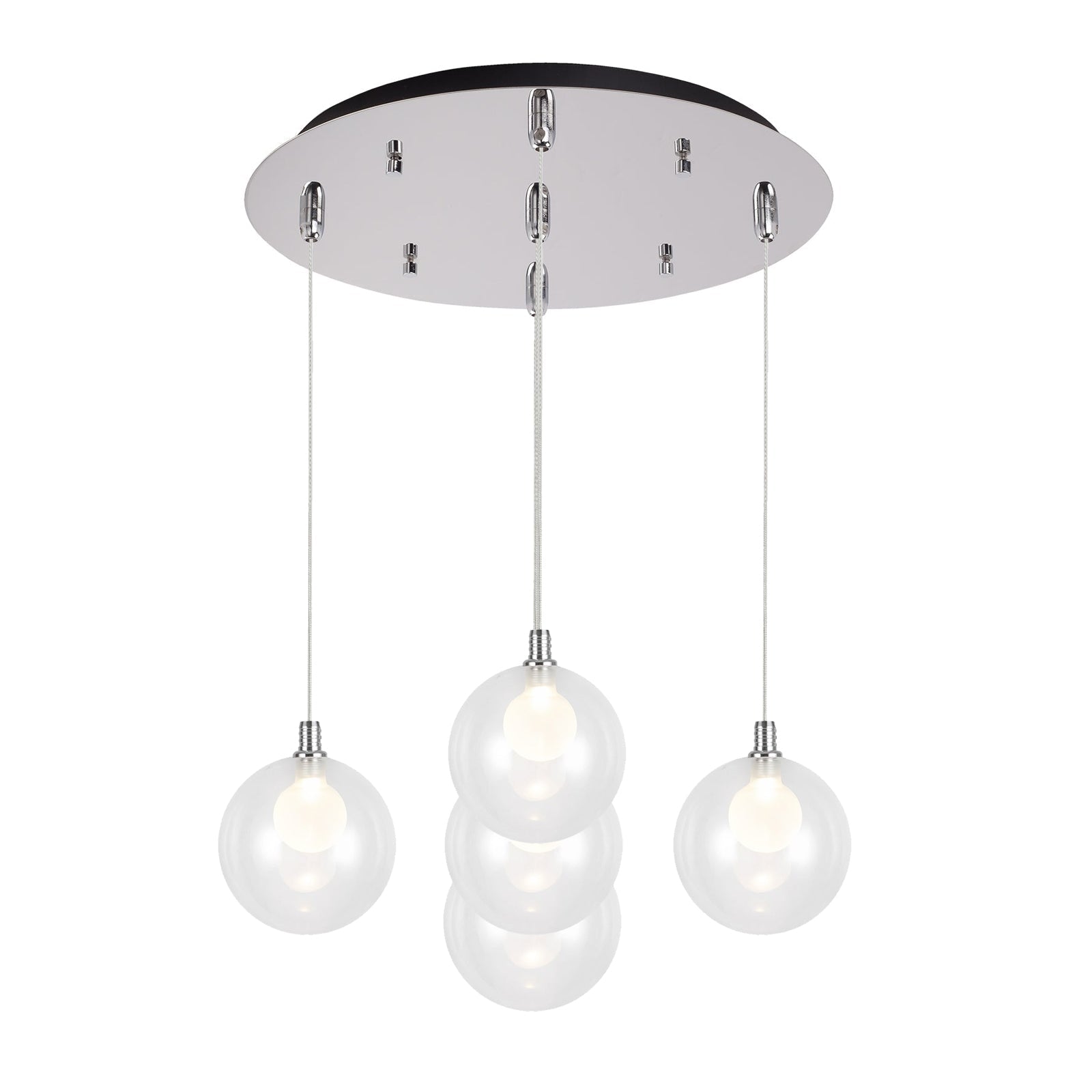 Bolla 6-in 5 Head Multi Pendant