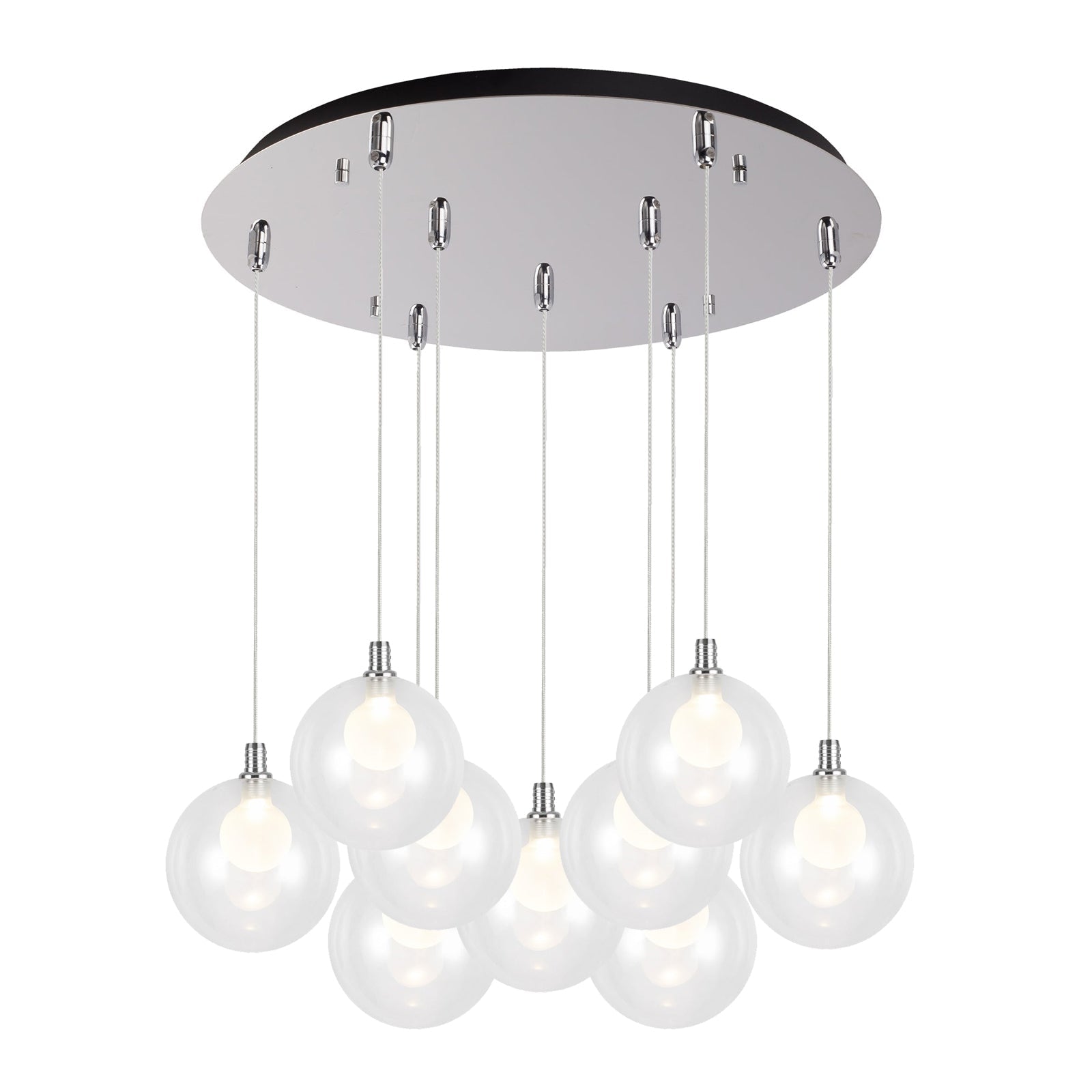 Bolla 6-in 9 Head Multi Pendant