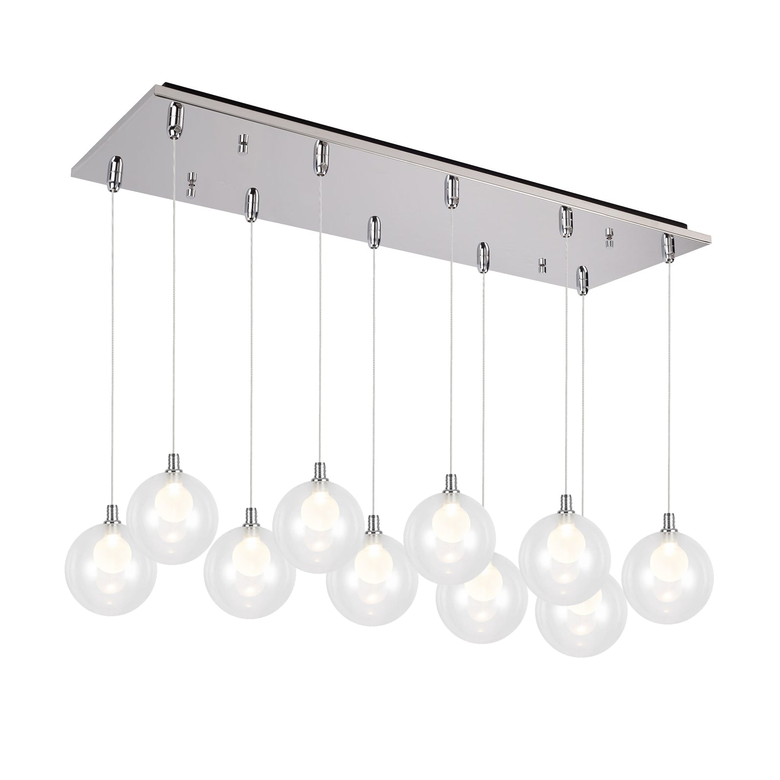 Bolla 6-in 10 Head Multi Pendant