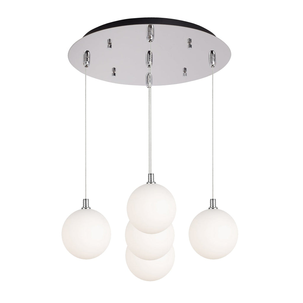 Bolla 6-in 5 Head Multi Pendant