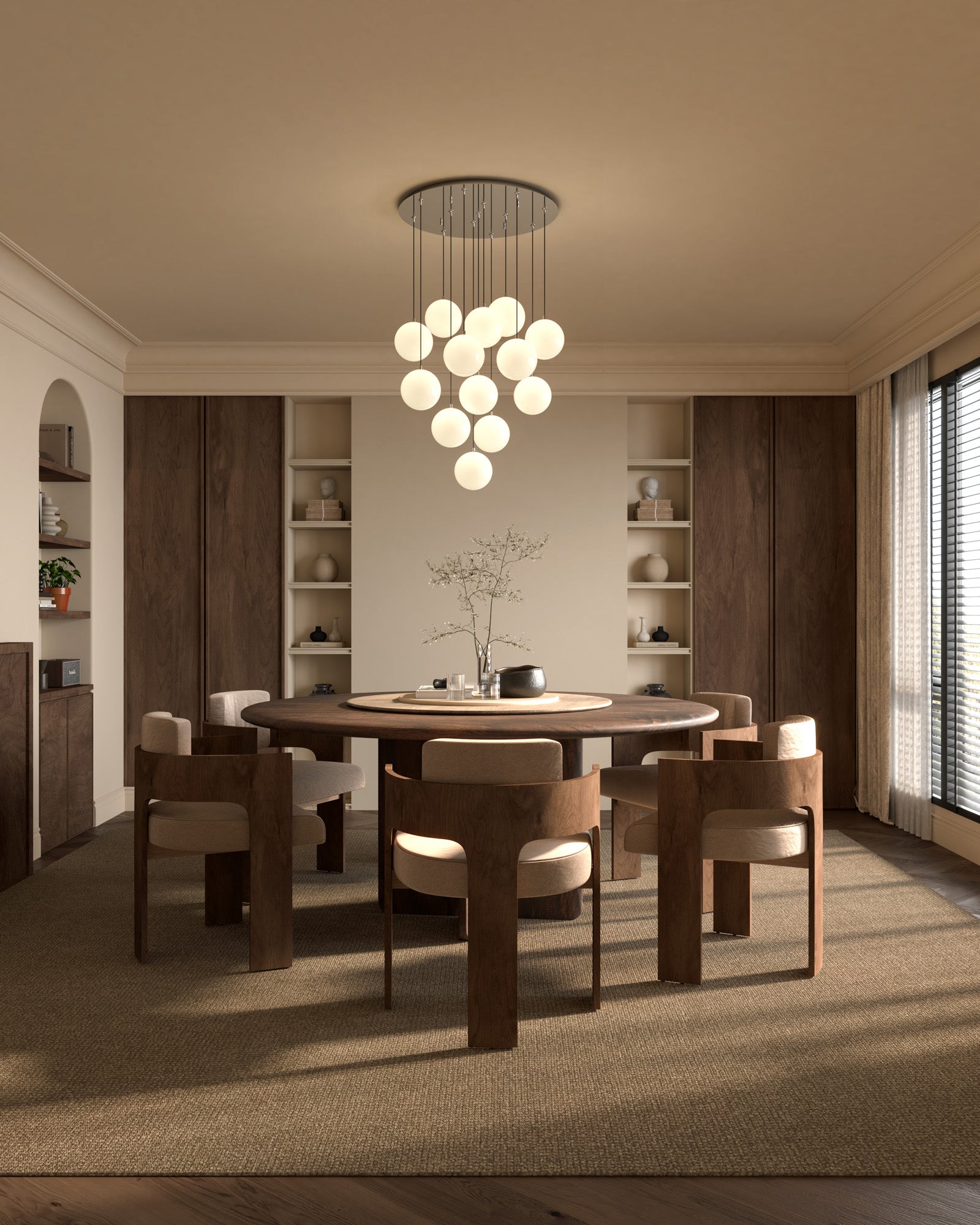 Bolla 6-in 13 Head Multi Pendant