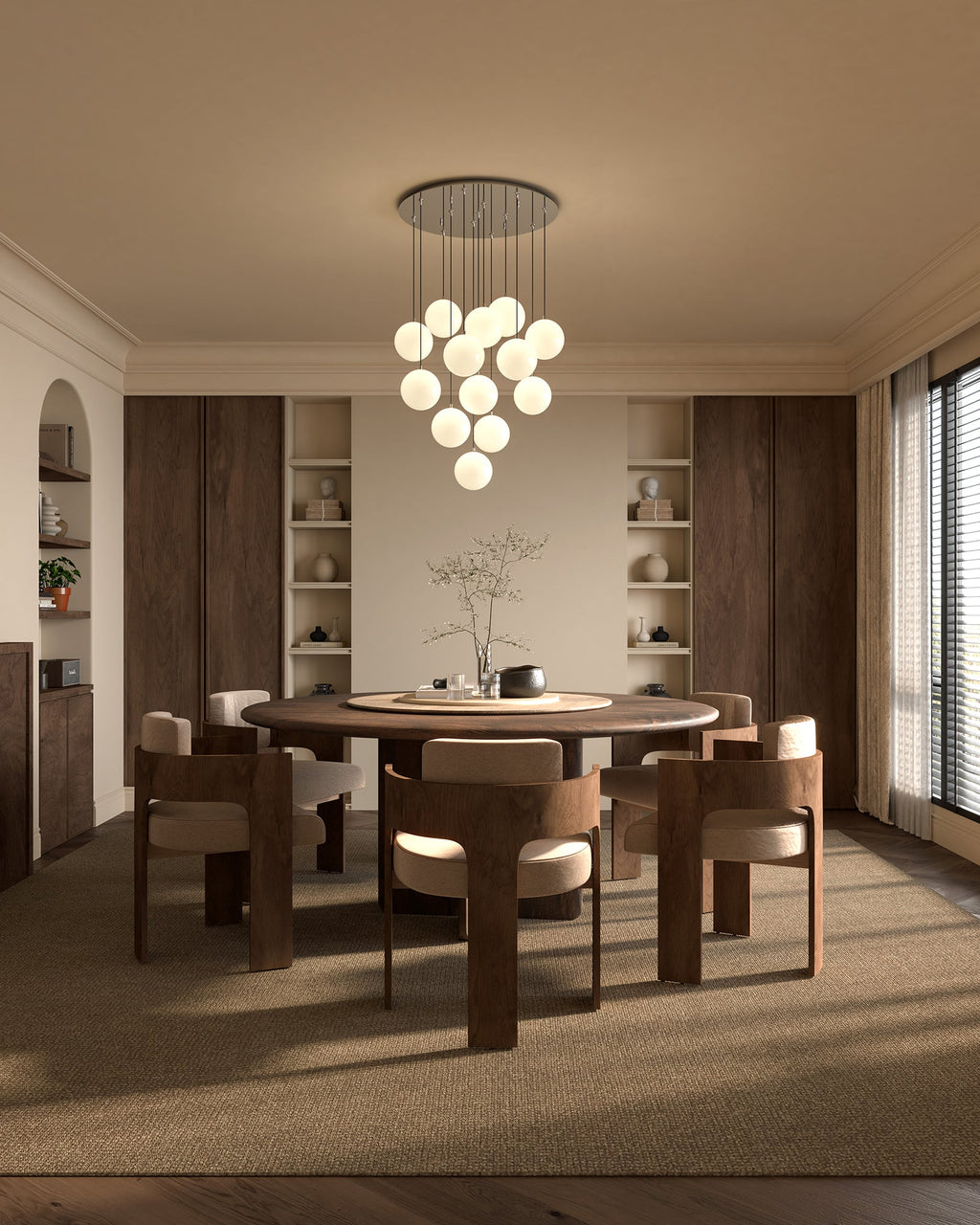 Bolla 6-in 13 Head Multi Pendant