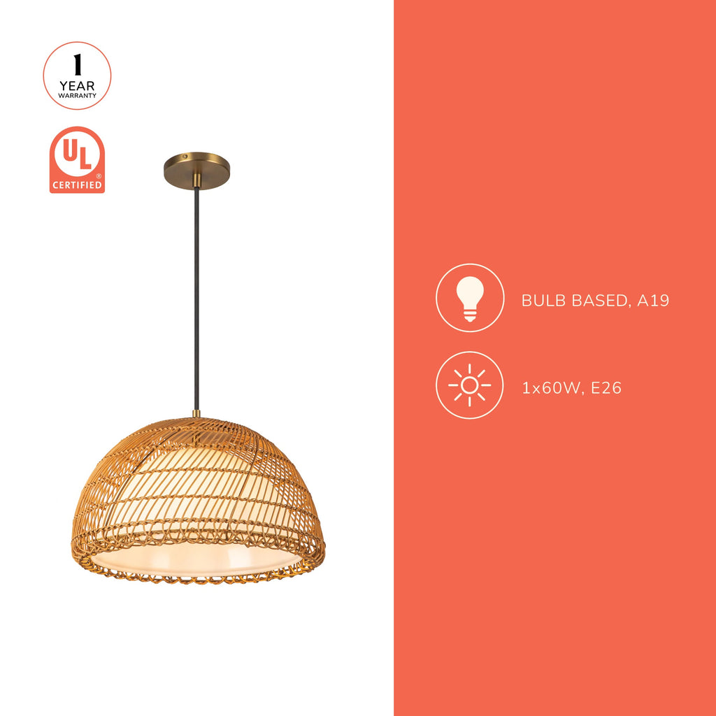 Bondi 16-in Pendant