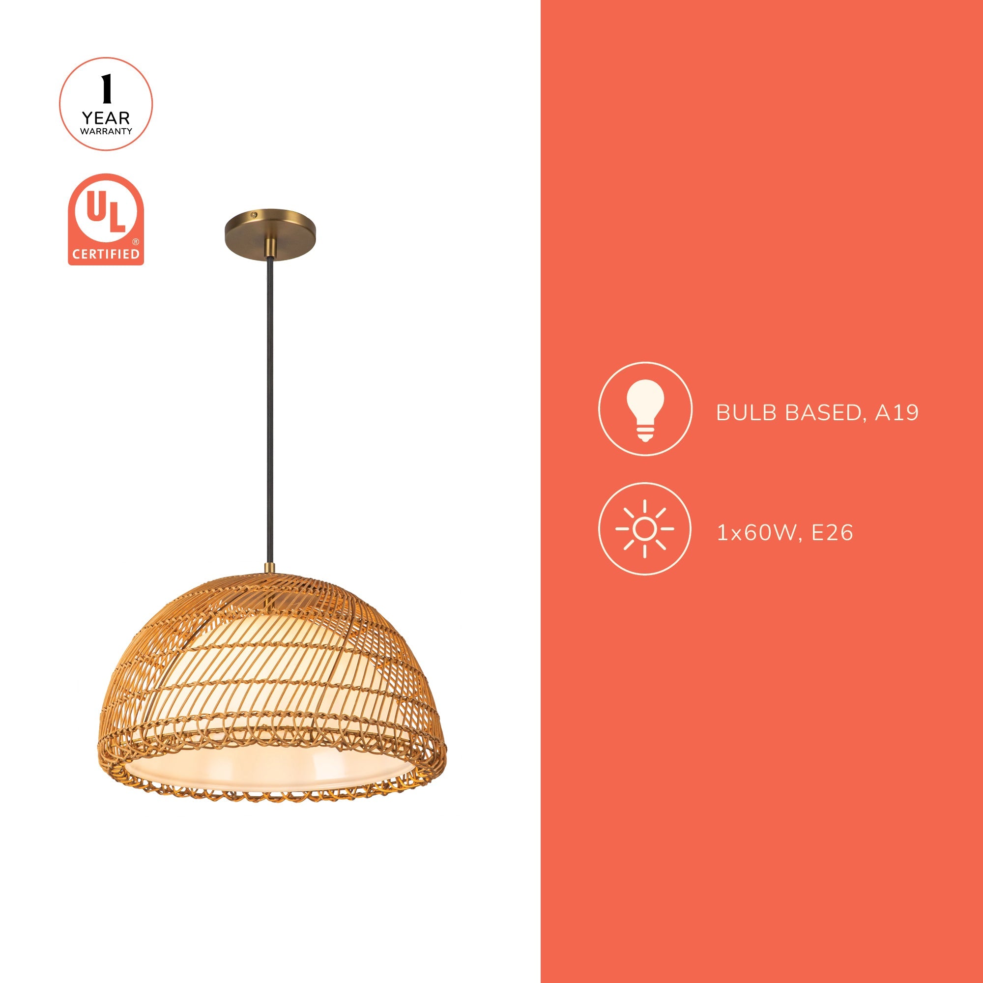 Bondi 16-in Pendant