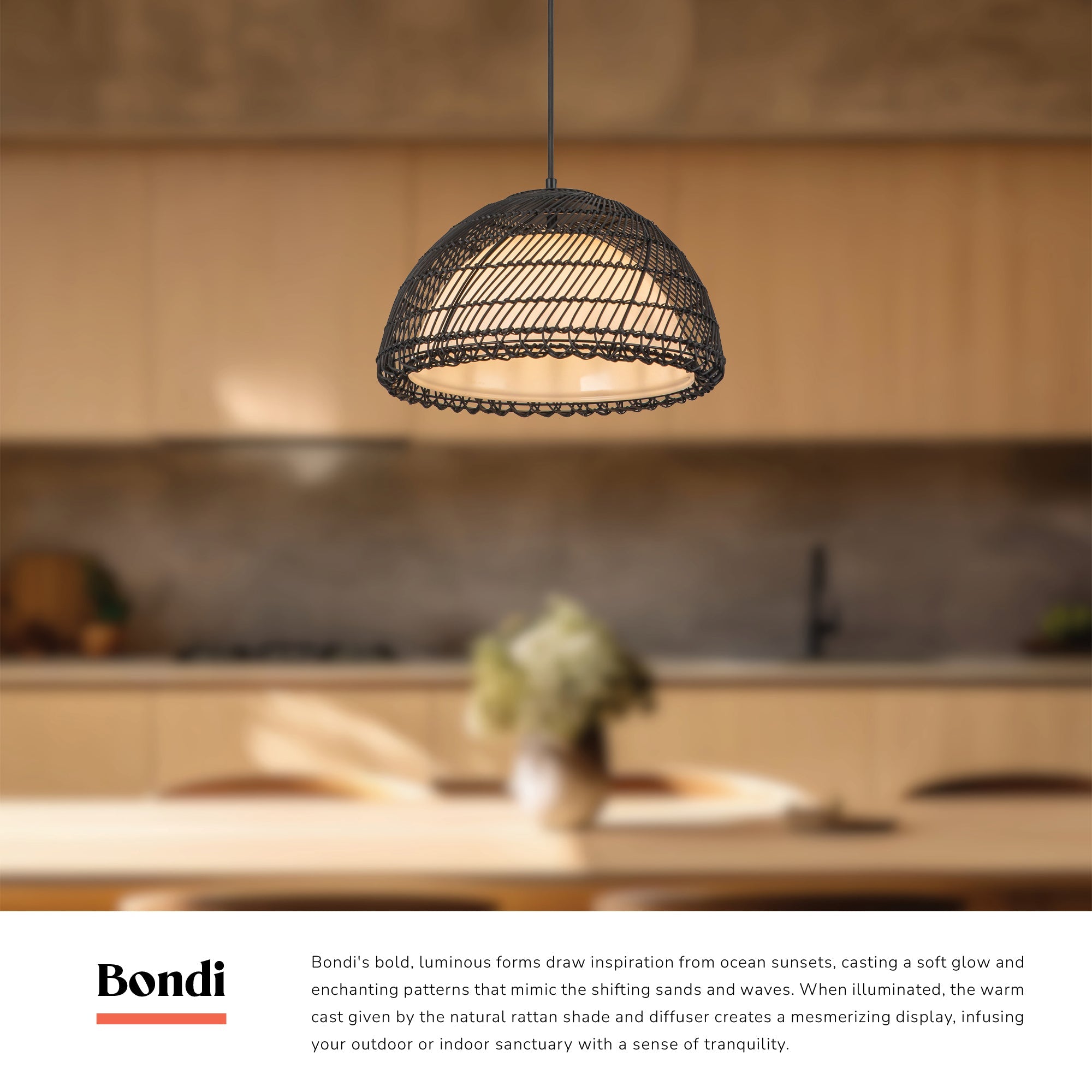 Bondi 16-in Pendant