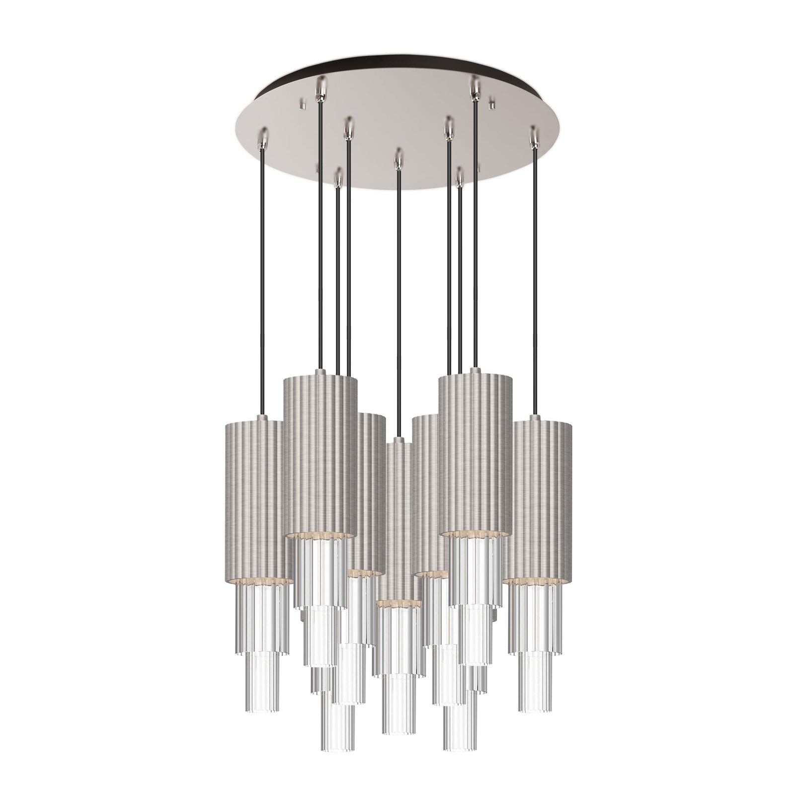 Bordeaux 4-in 9 Head Multi Pendant