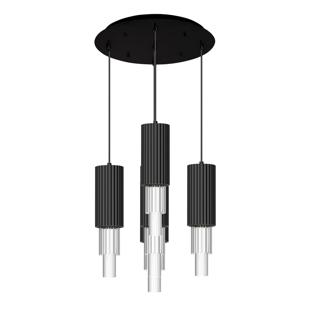 Bordeaux 4-in 5 Head Multi Pendant