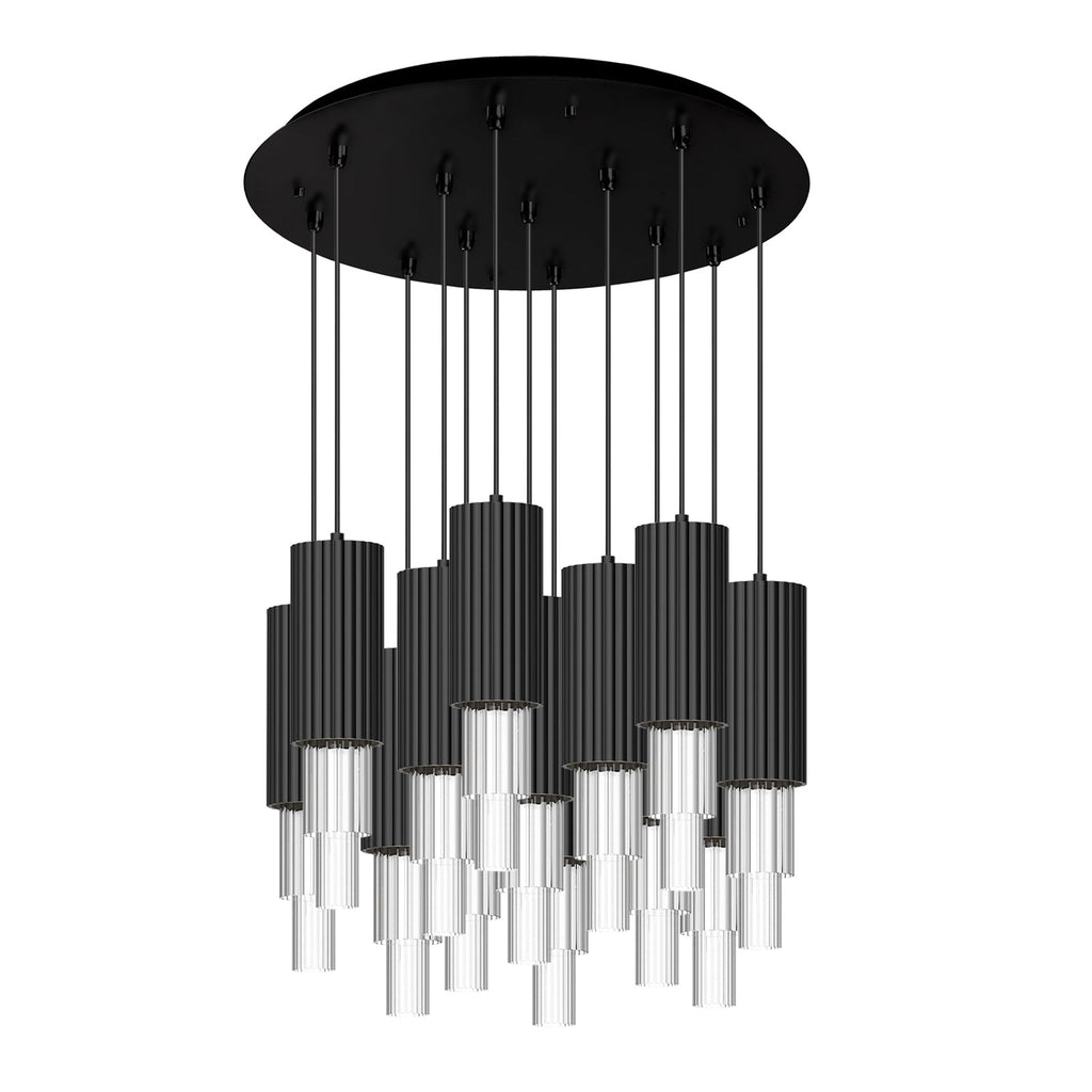 Bordeaux 4-in 13 Head Multi Pendant
