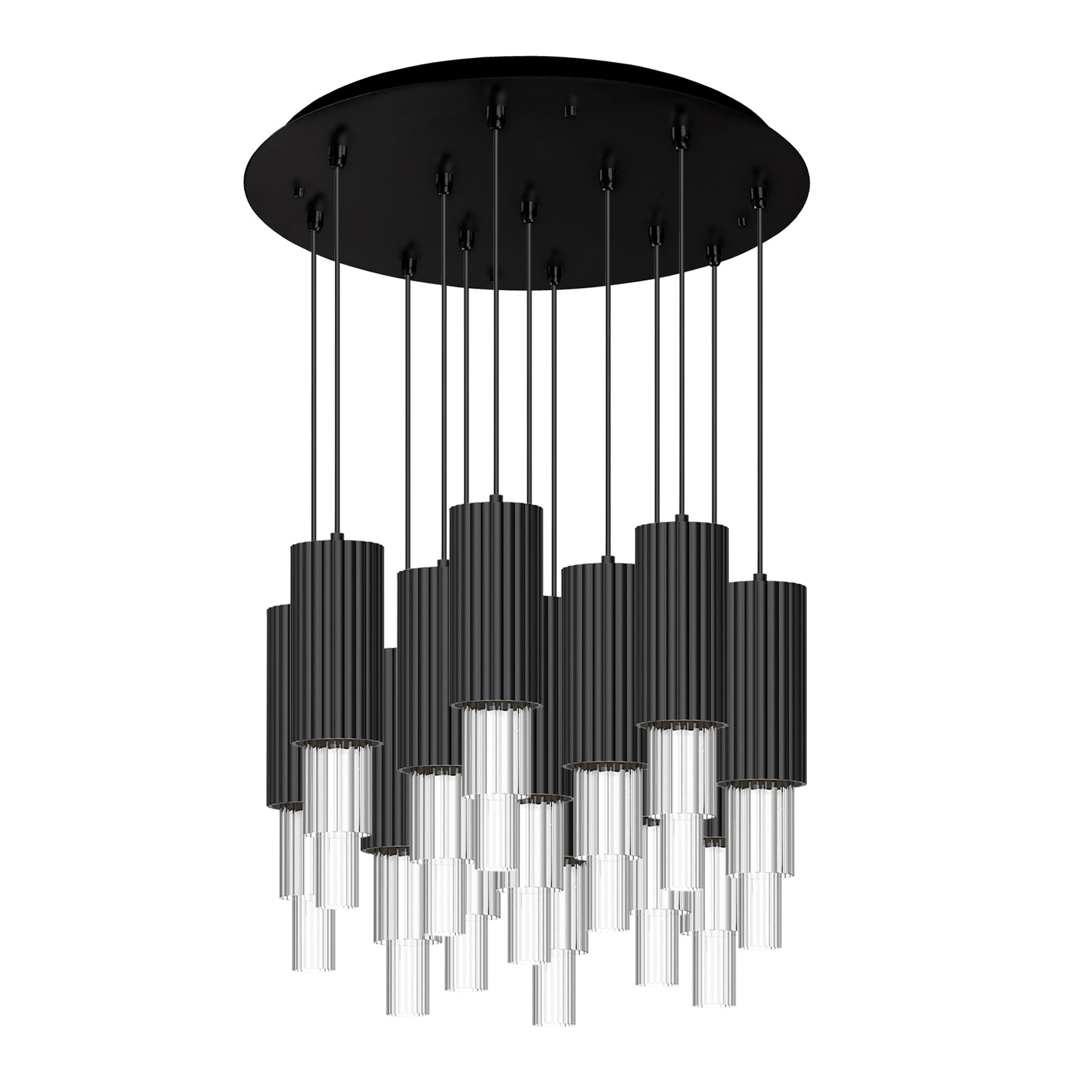 Bordeaux 4-in 13 Head Multi Pendant