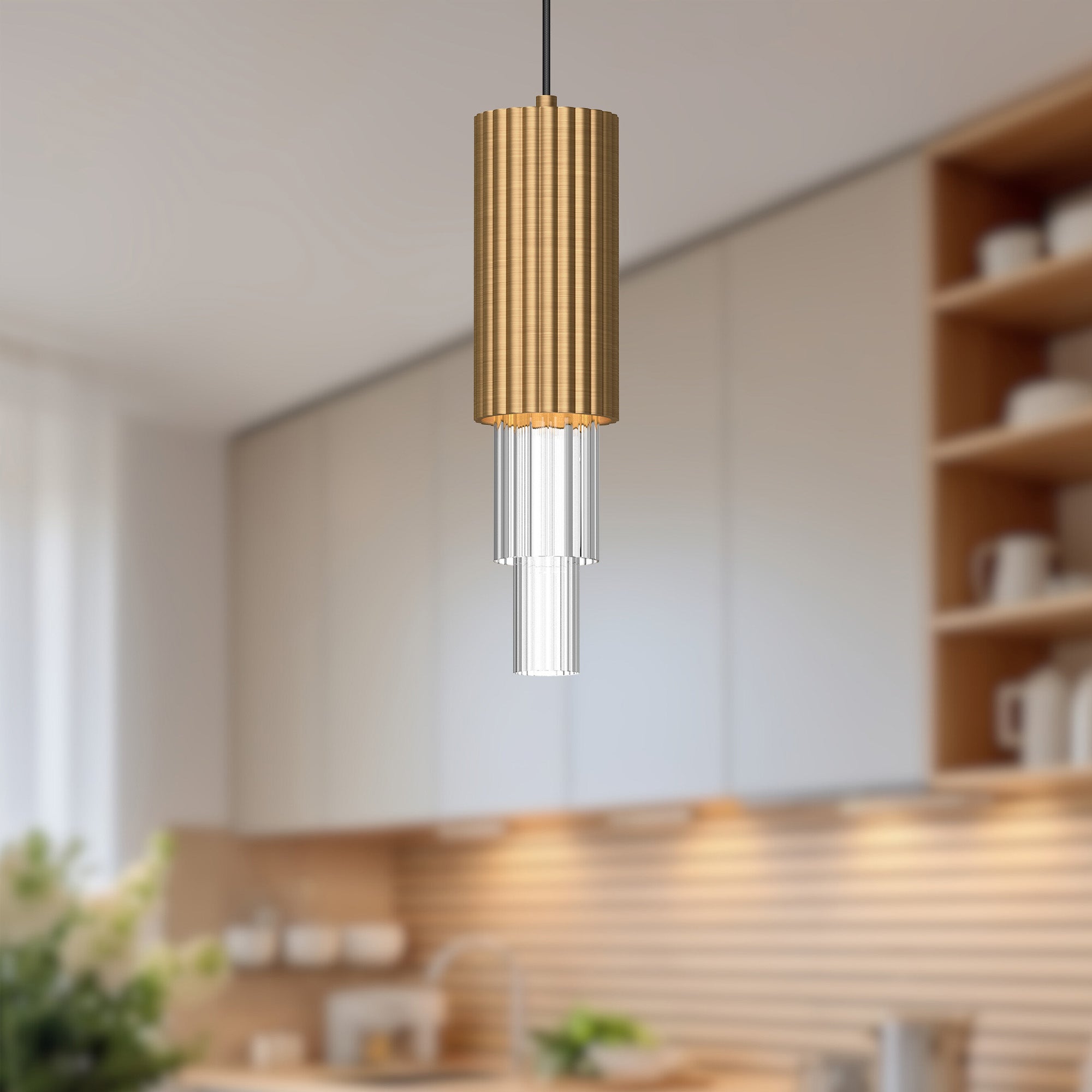 Bordeaux 4-in Pendant