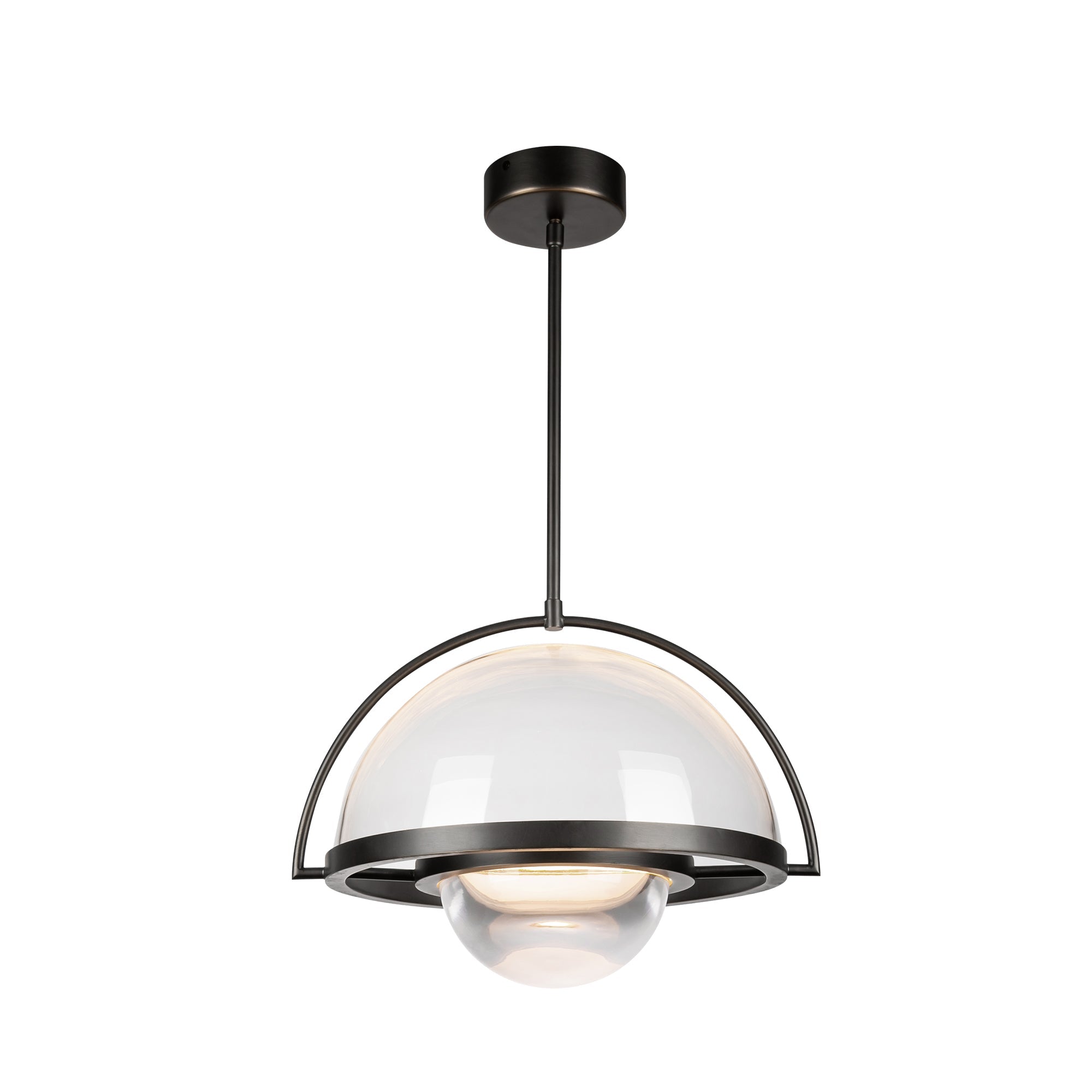 Bowery 16-in Pendant — Urban Bronze [Universal Voltage]