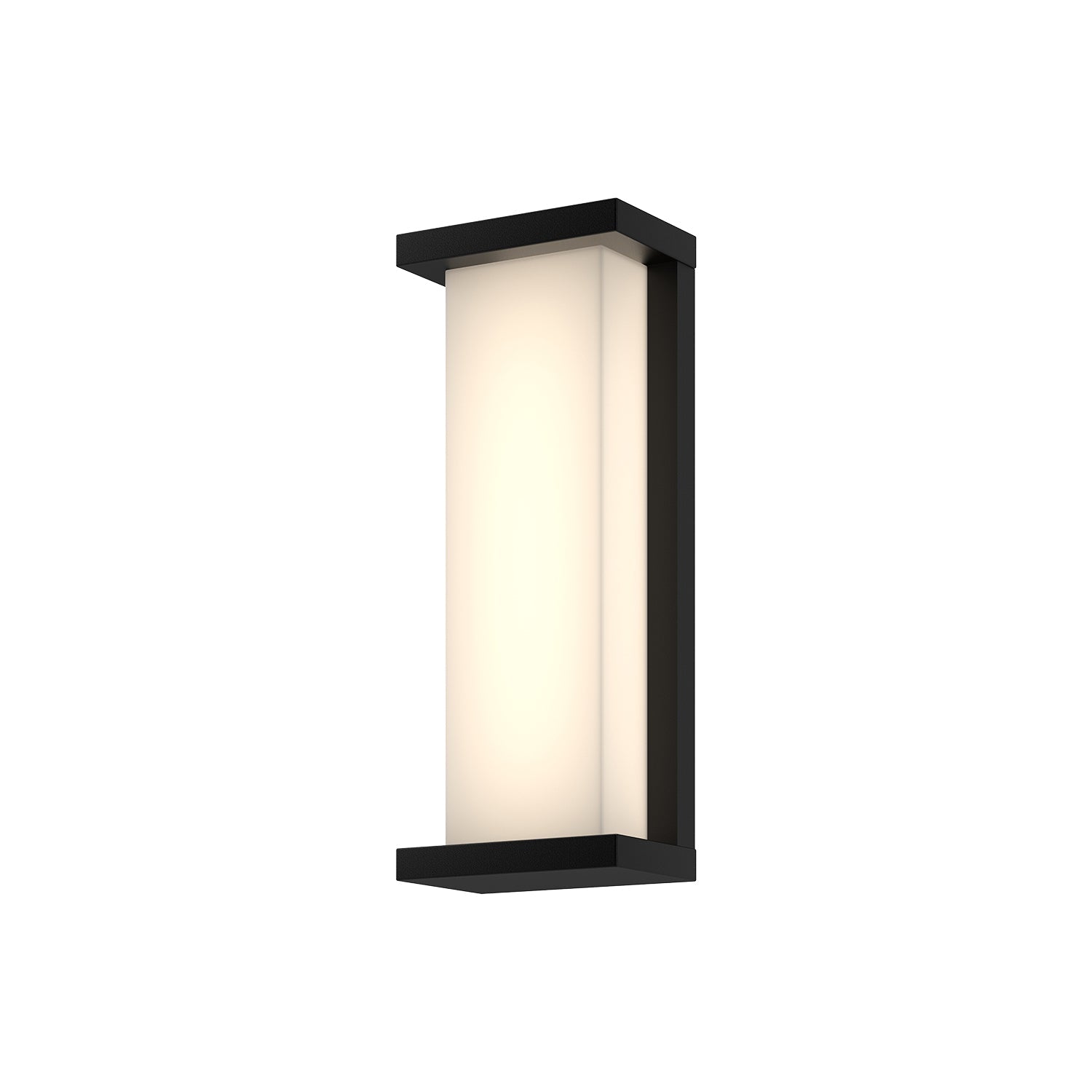 Bravo 14-in Exterior Wall Sconce — Black