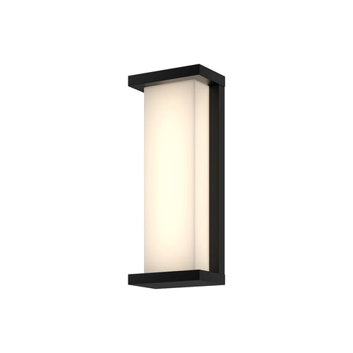 Bravo 14-in Exterior Wall Sconce — Black