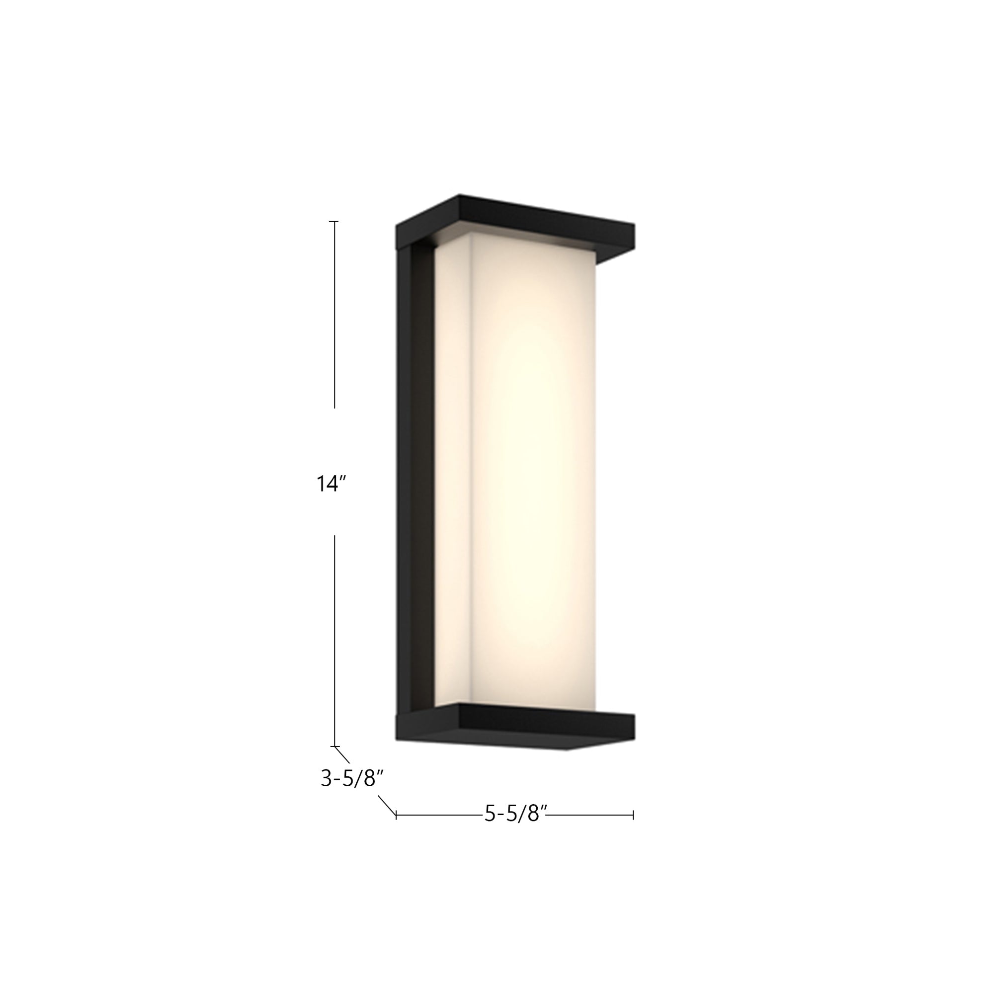 Bravo 14-in Exterior Wall Sconce