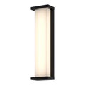 Bravo 20-in Exterior Wall Sconce — Black