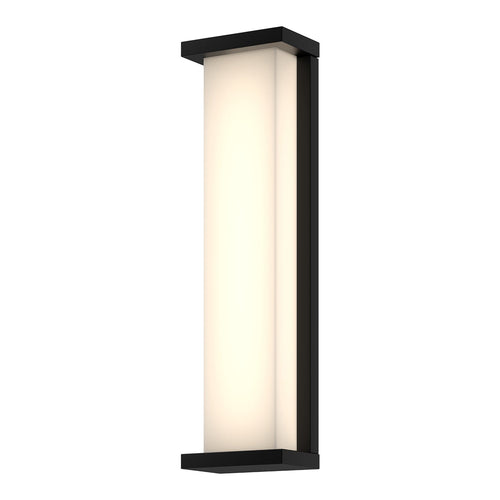 Bravo 20-in Exterior Wall Sconce — Black