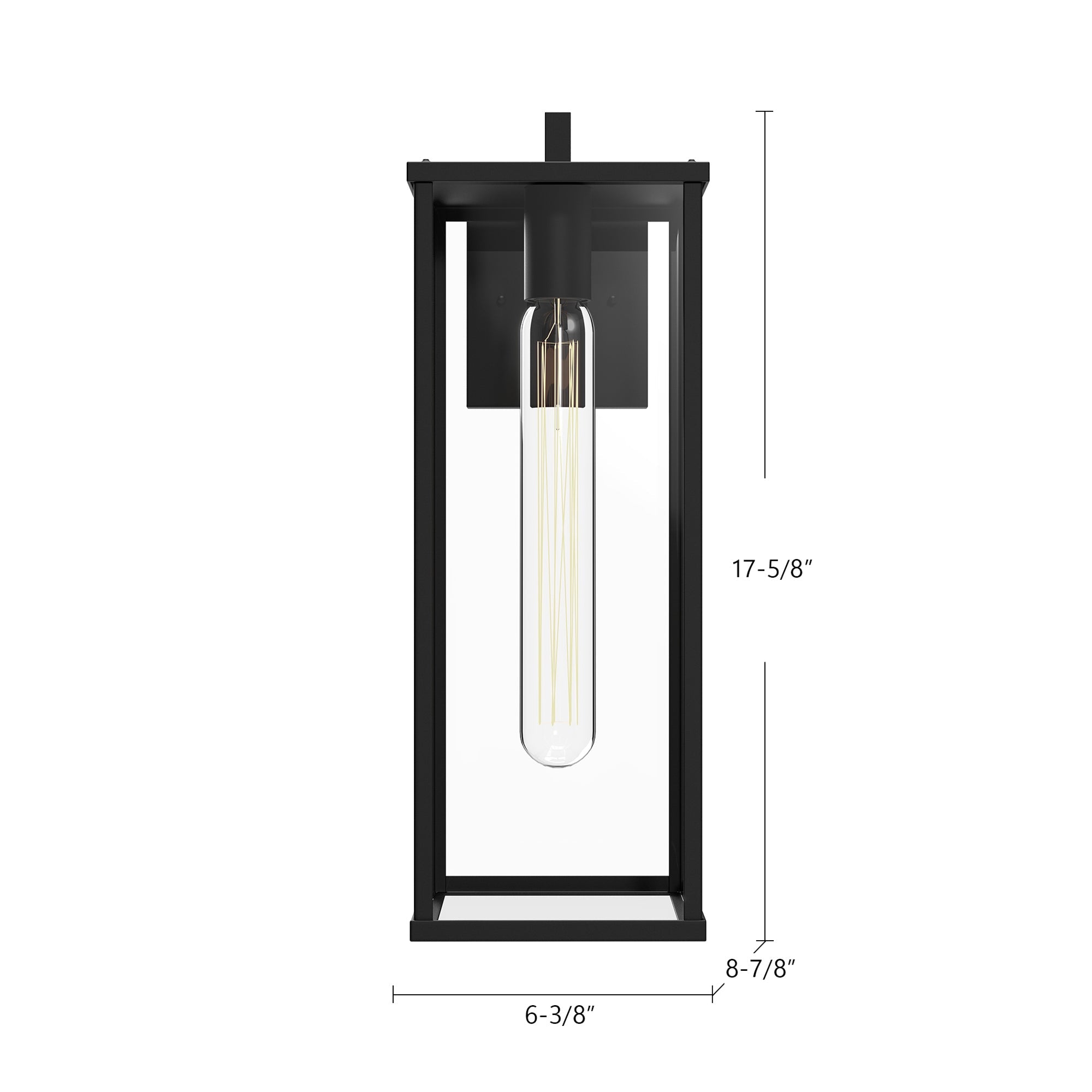 Brentwood 17-in Exterior Wall Sconce