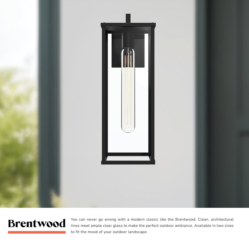 Brentwood 17-in Exterior Wall Sconce