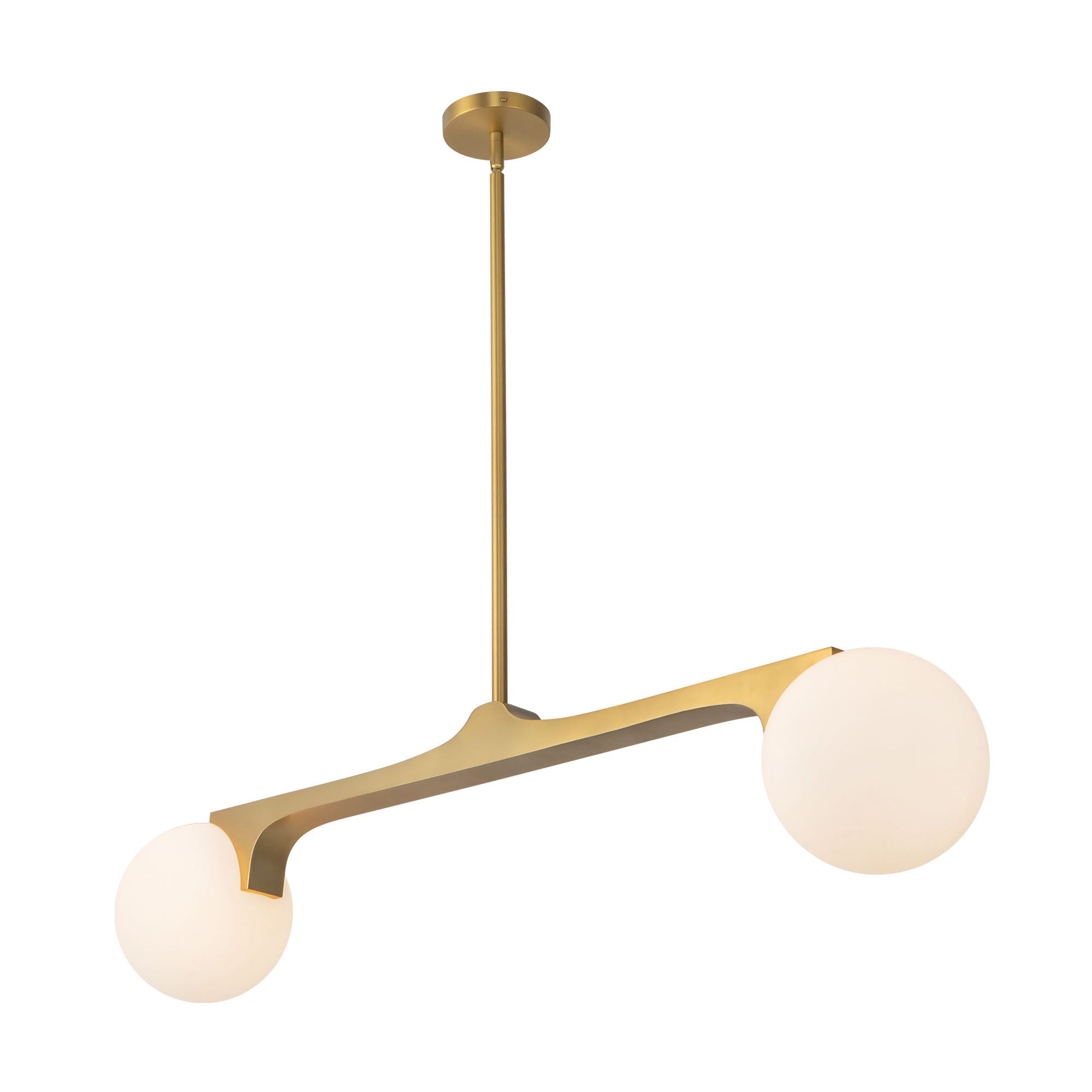 Briar 46-in Linear Pendant — Brushed Gold