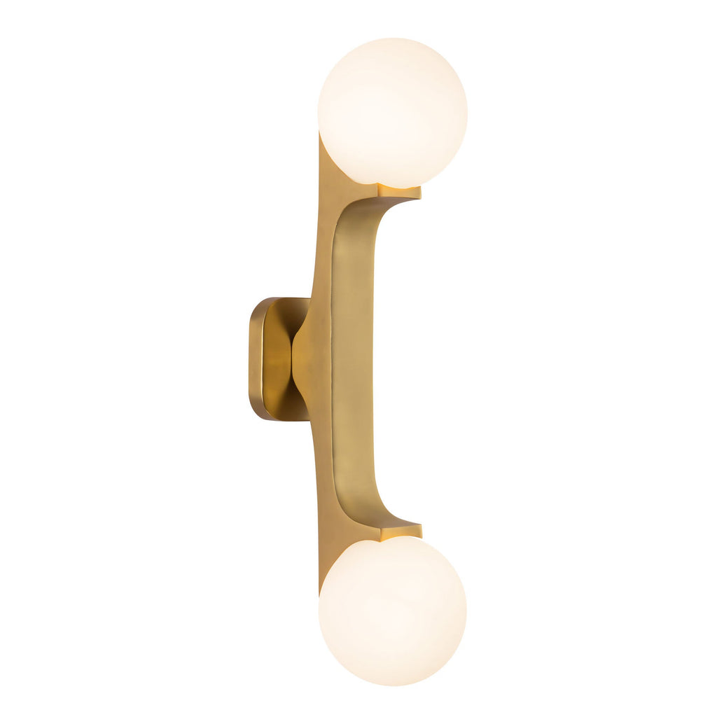 Briar 22-in Wall Sconce — Brushed Gold