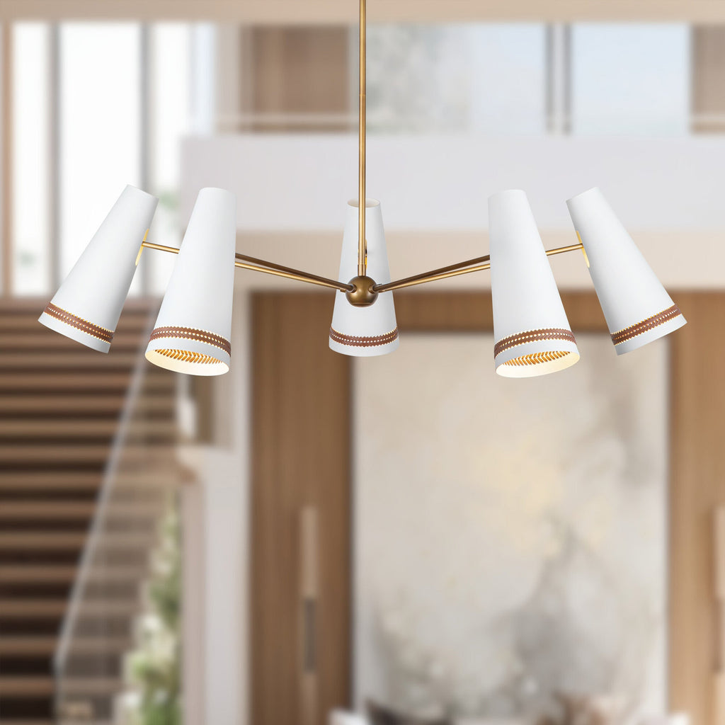 Brickell 45-in Chandelier