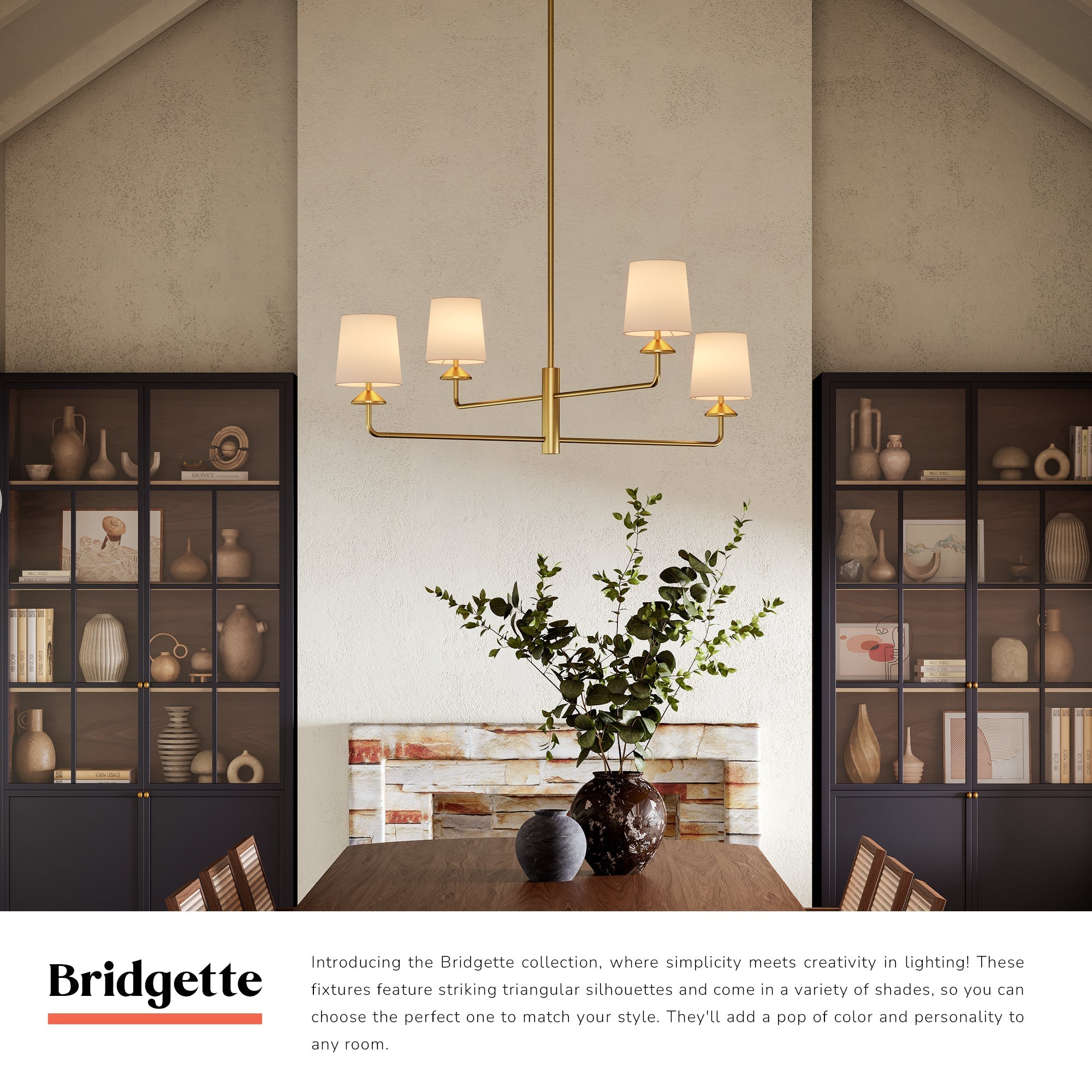 Bridgette 45-in Chandelier