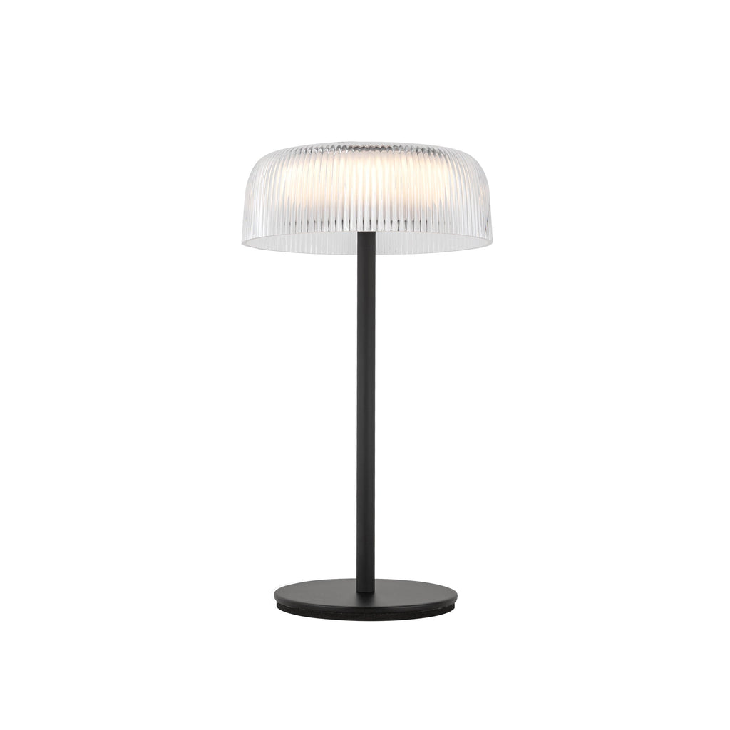 Brilla 11-in Table Lamp — Black