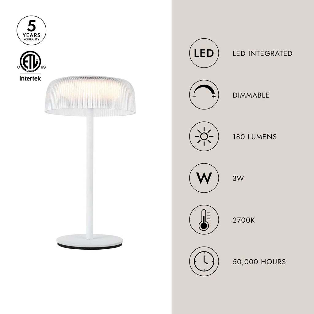 Brilla 11-in Table Lamp