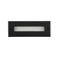 Bristol 10-in Exterior Wall/Step Light — Black